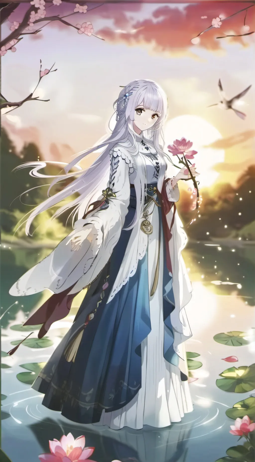 ai character: Lily background