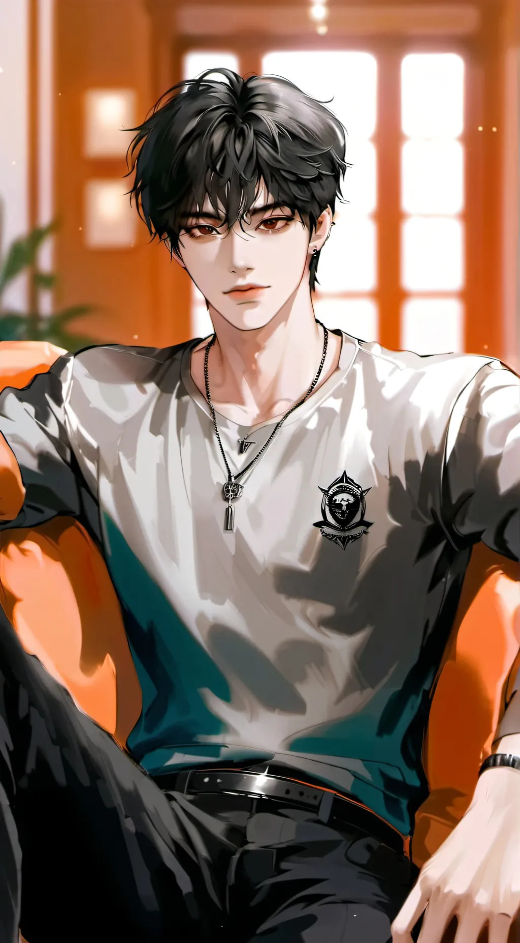 ai character: Jacob  background