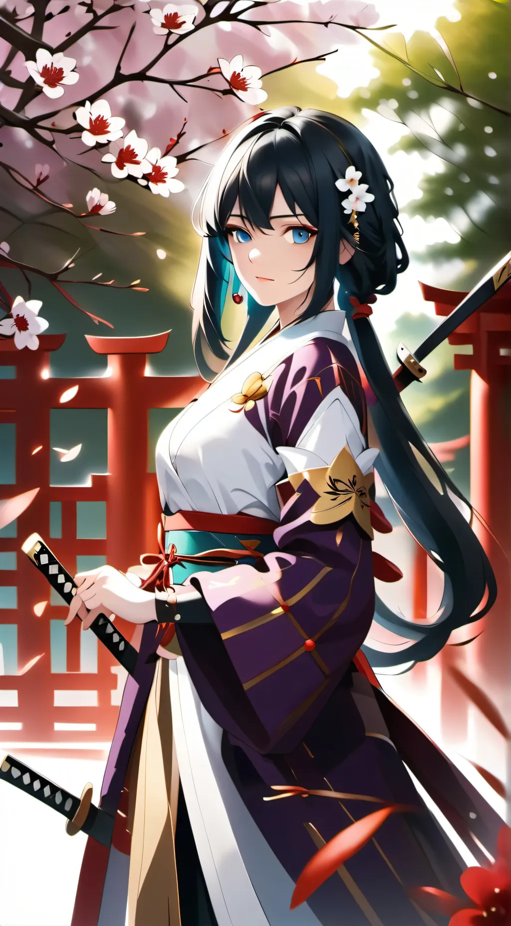 ai character: Haruka background