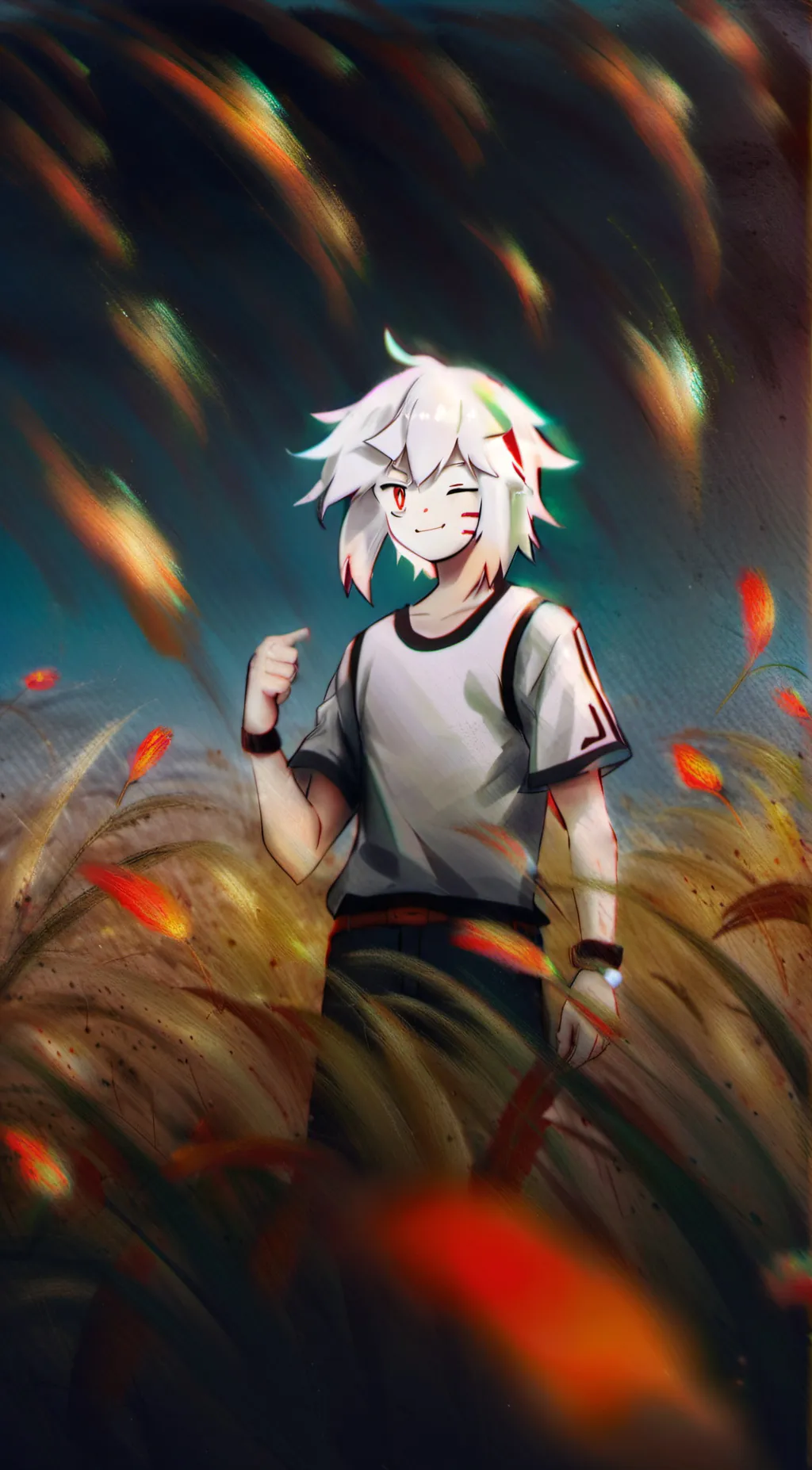 ai character: oliver background