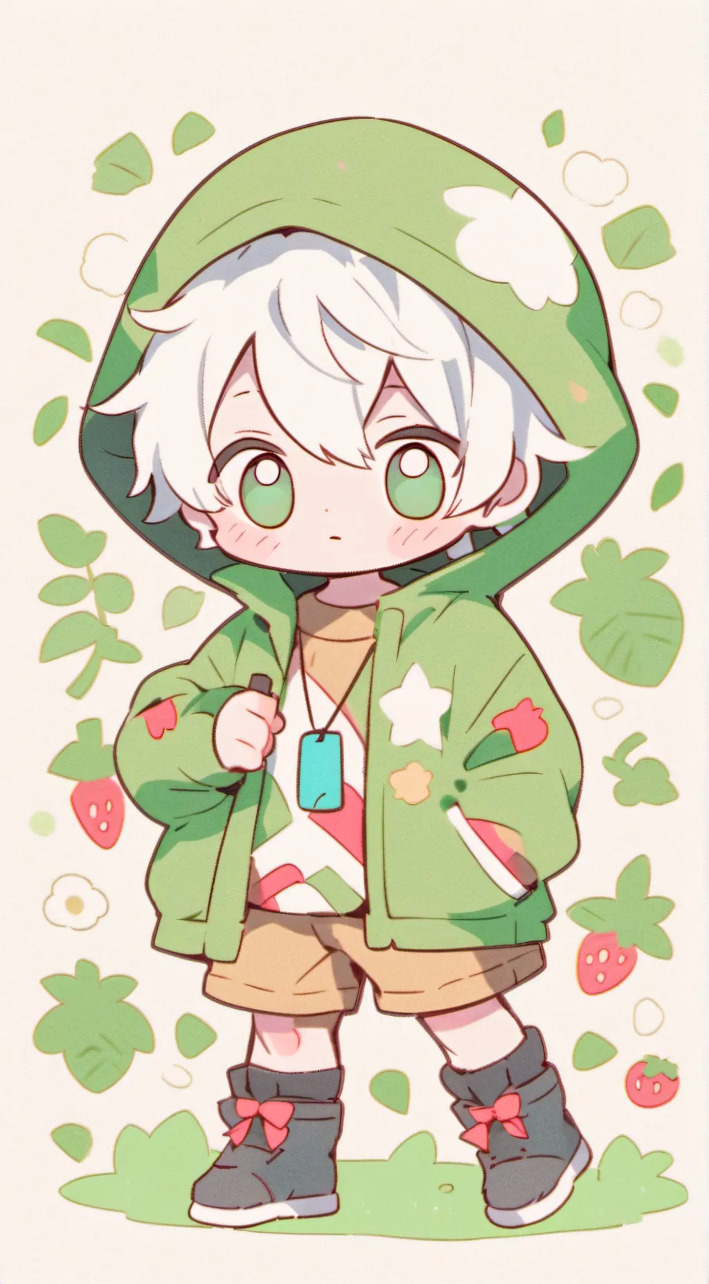 ai character: baby background