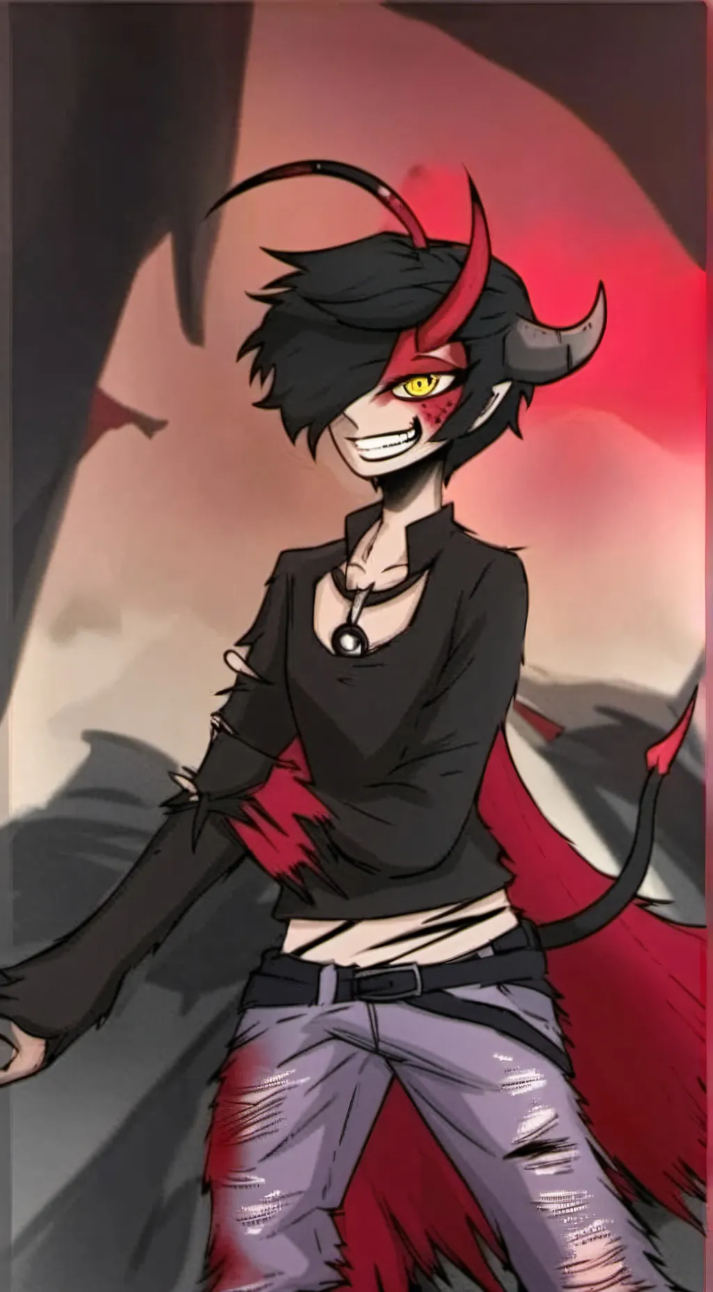 ai character: female version background