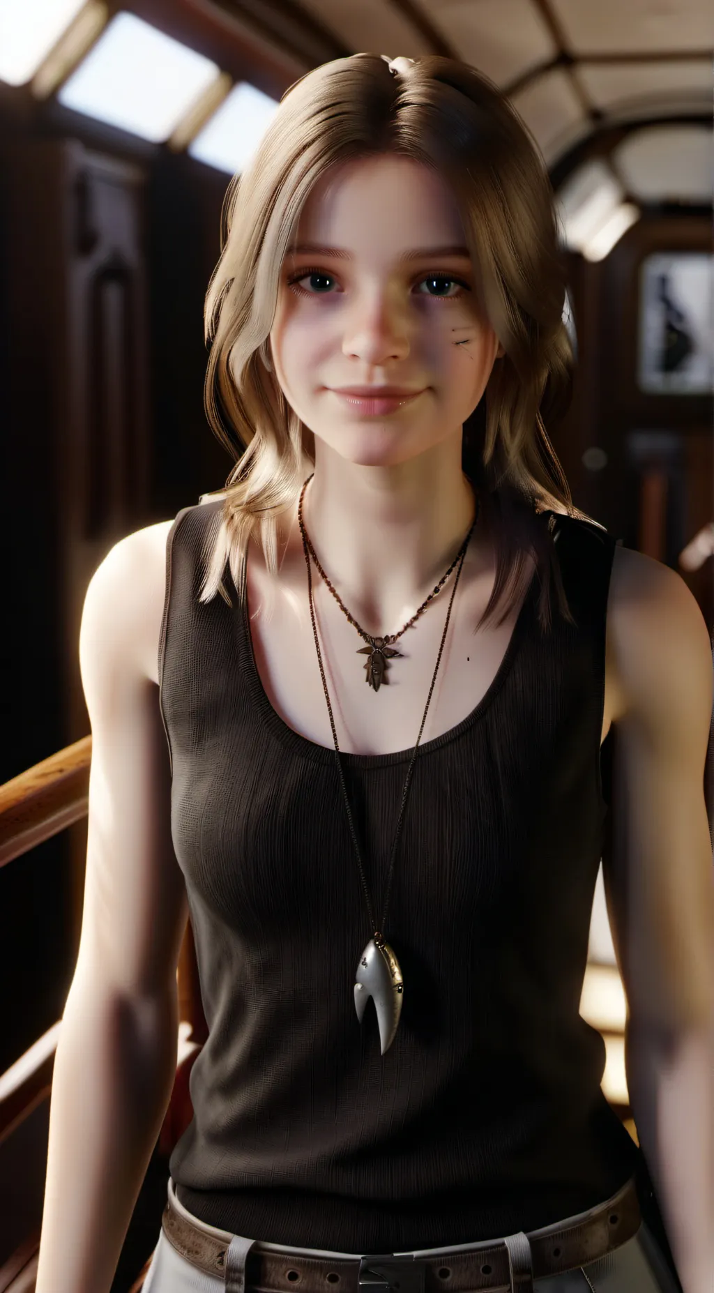 ai character: hope background