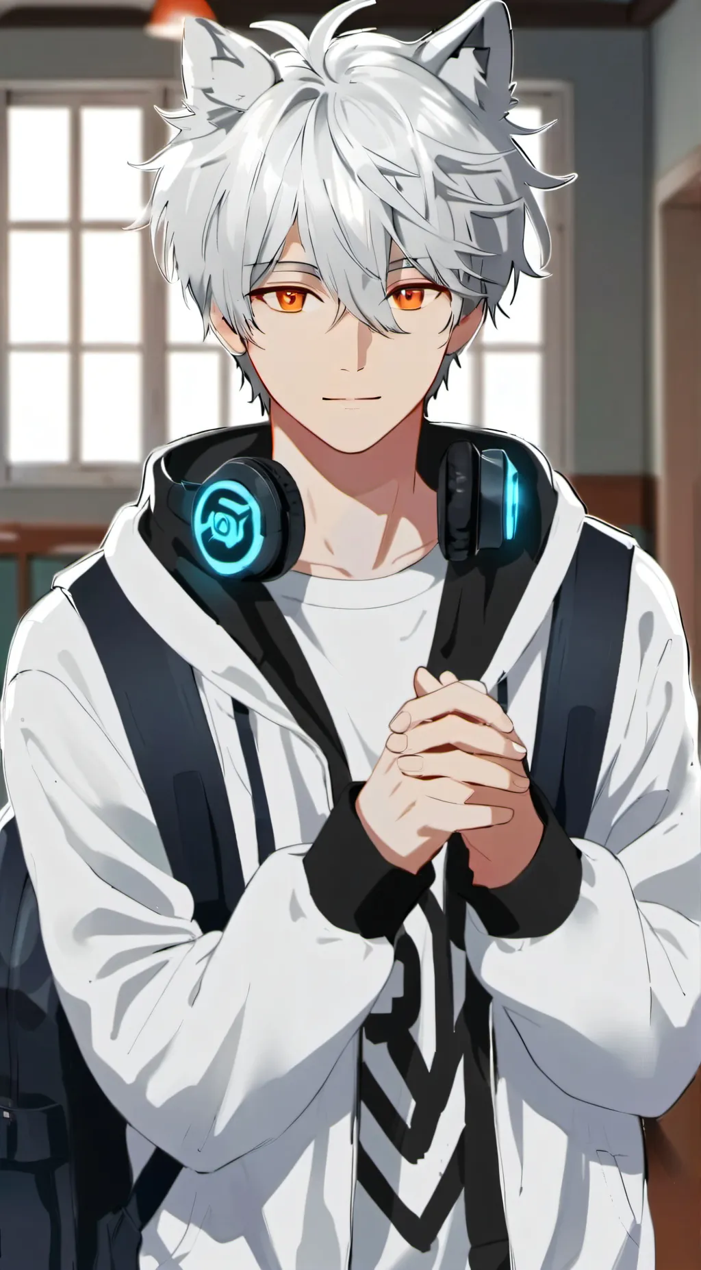 ai character: Ash background