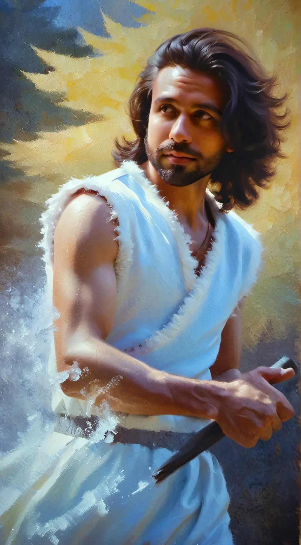 ai character: Yasser  background