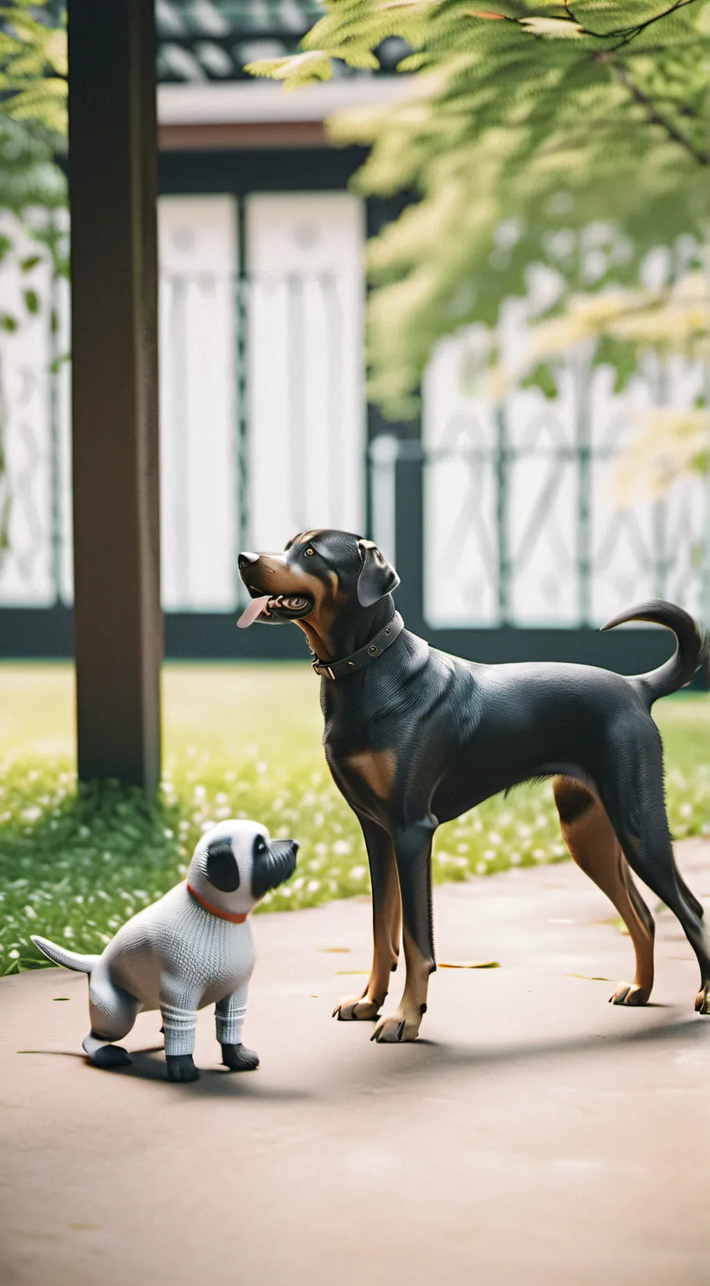 ai character: jeck and lance  background