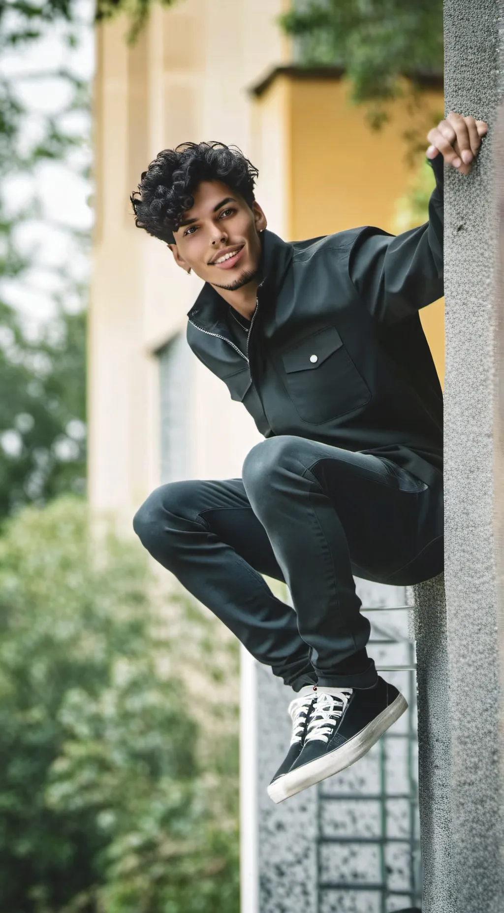 ai character: Manuel Enrique 🥀 background