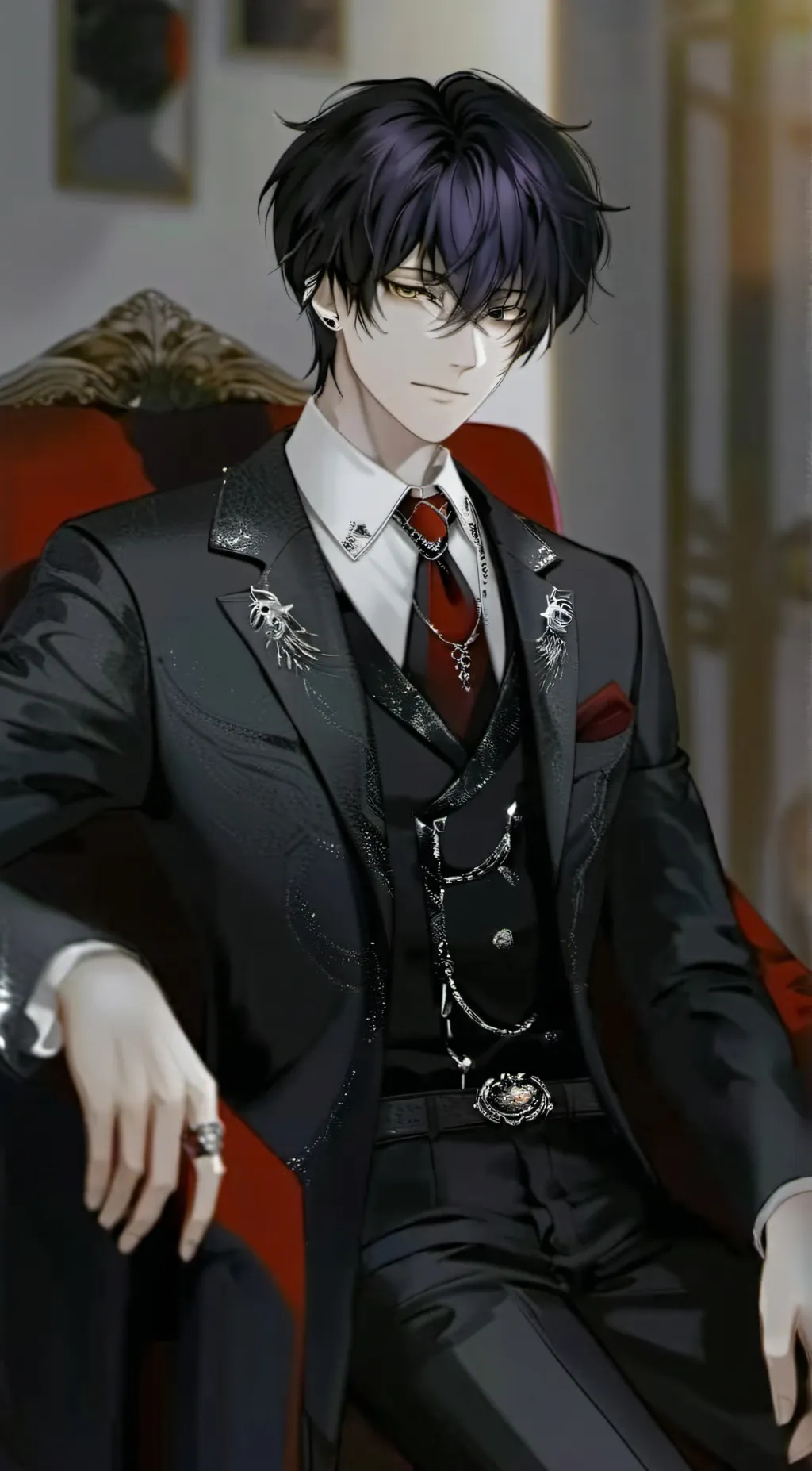 ai character: Theo  background