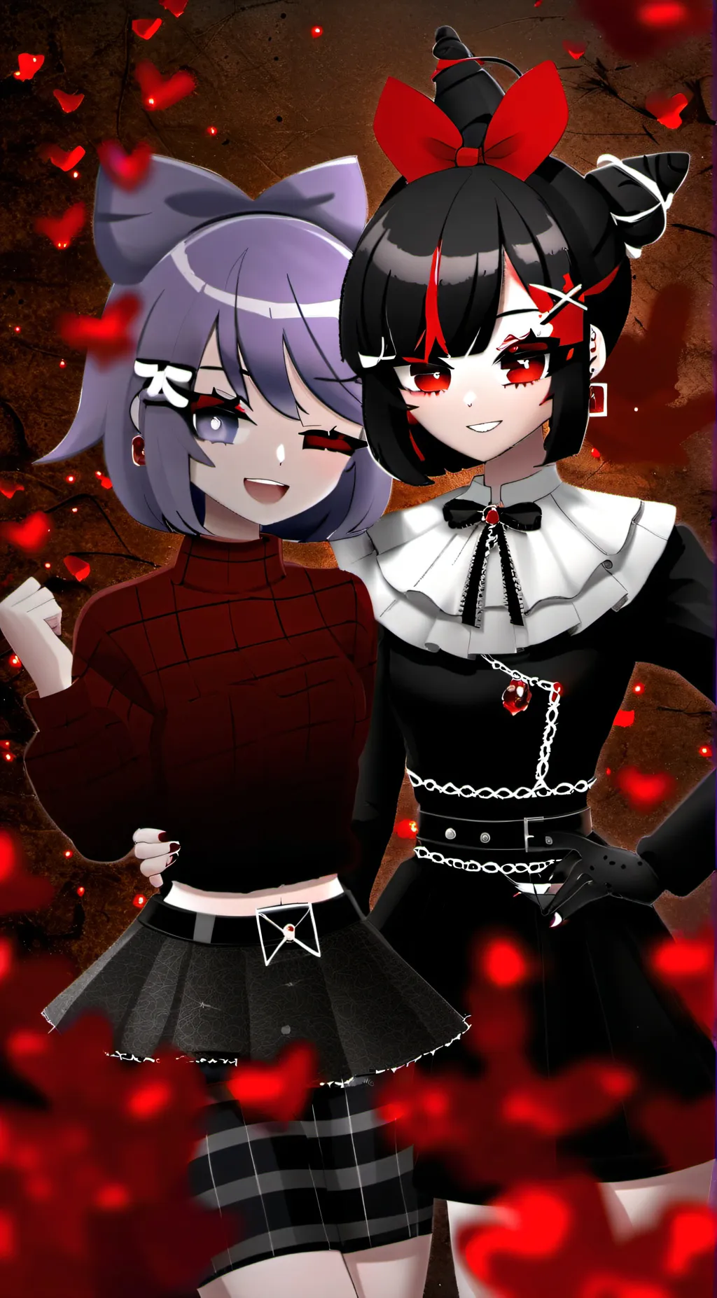 ai character: Scarlet &Victoria background