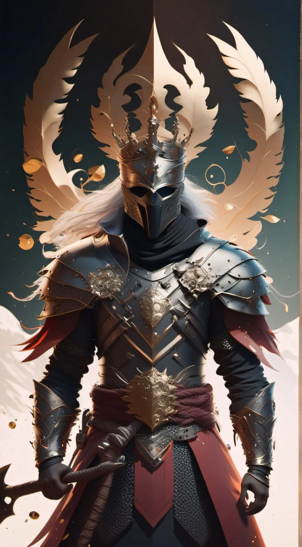 ai character: your the king background