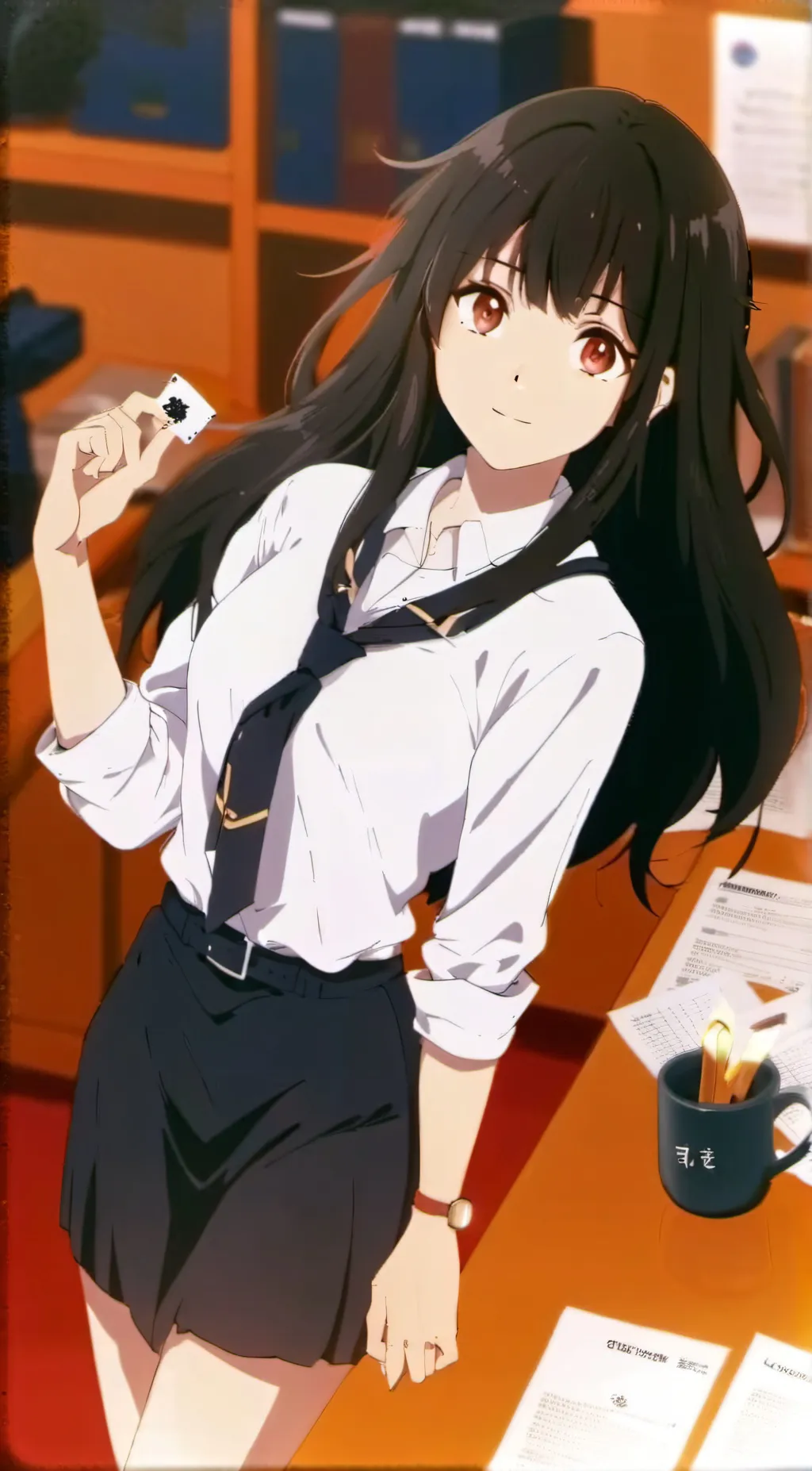 ai character: Grace background