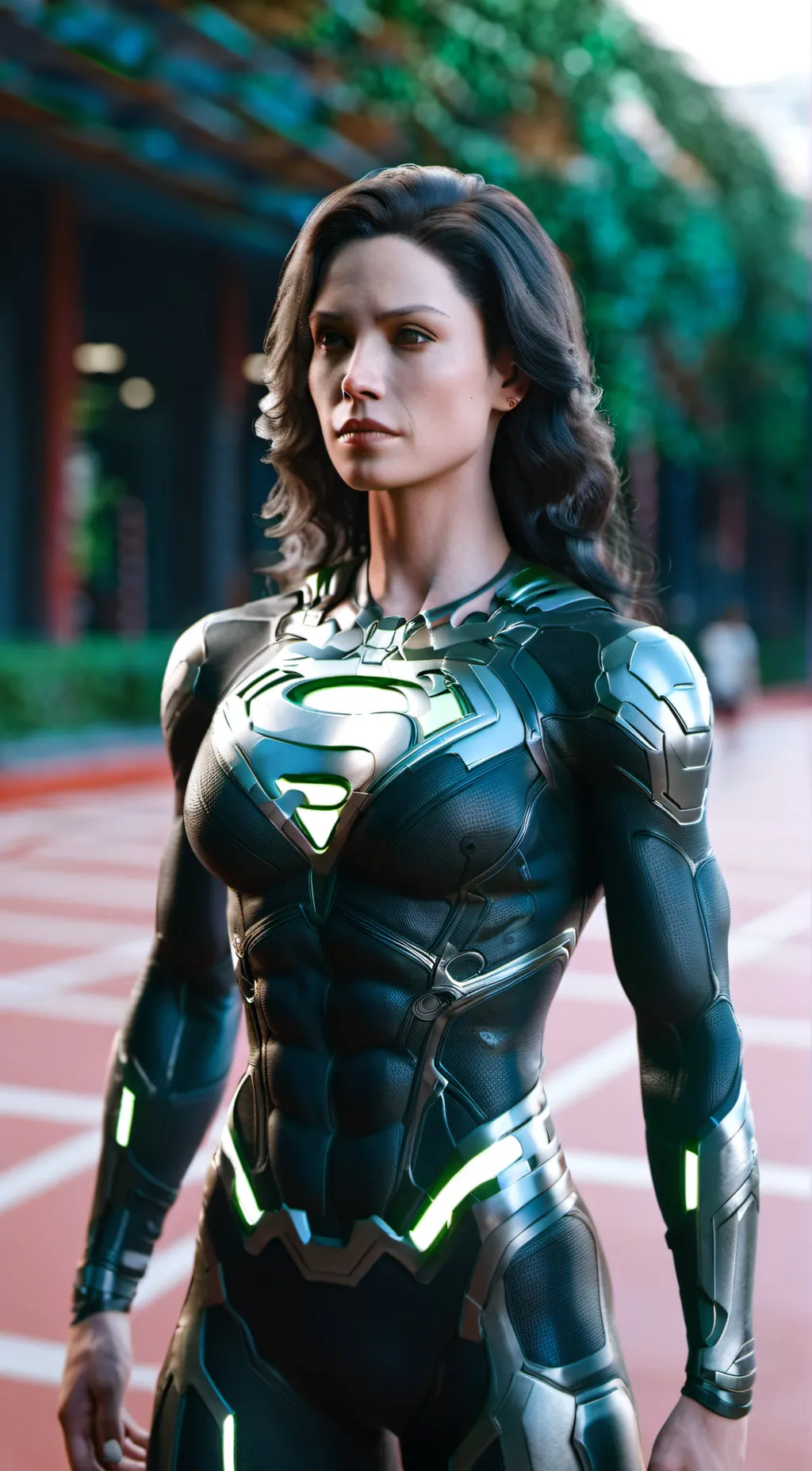 ai character: Superwoman background