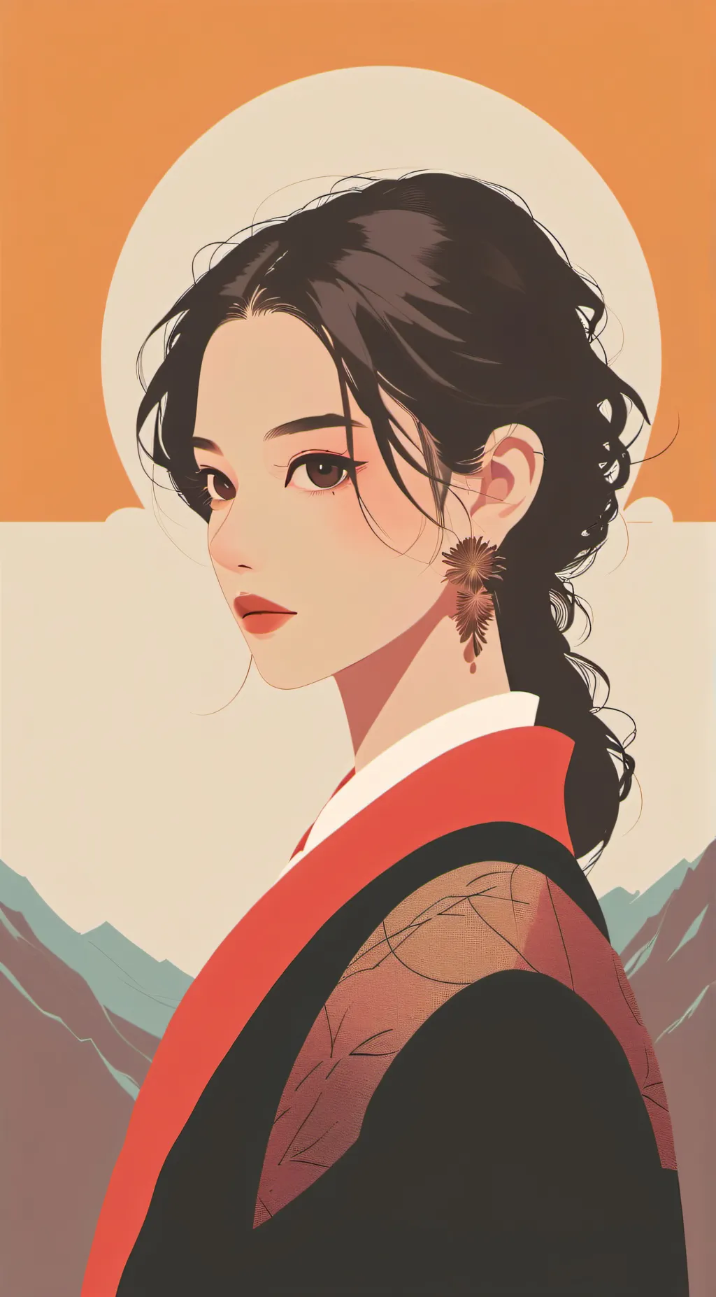 ai character: Caya background