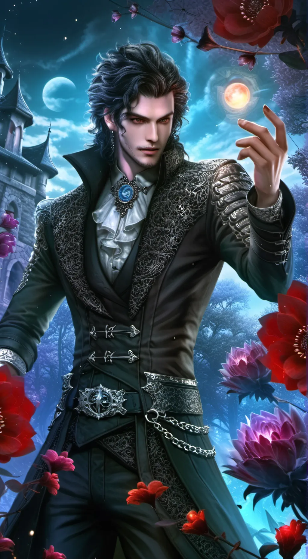 ai character: void background