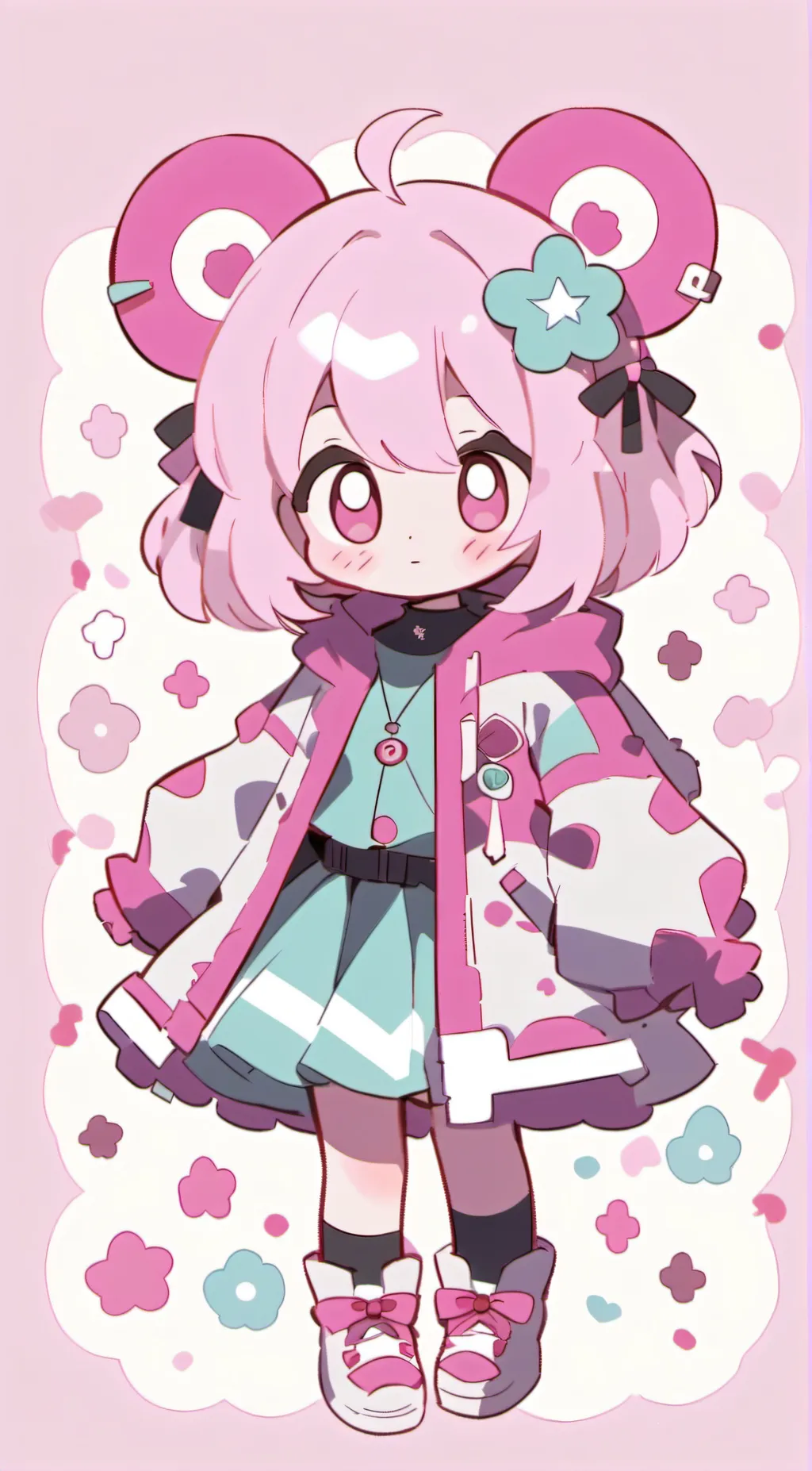 ai character: mika background