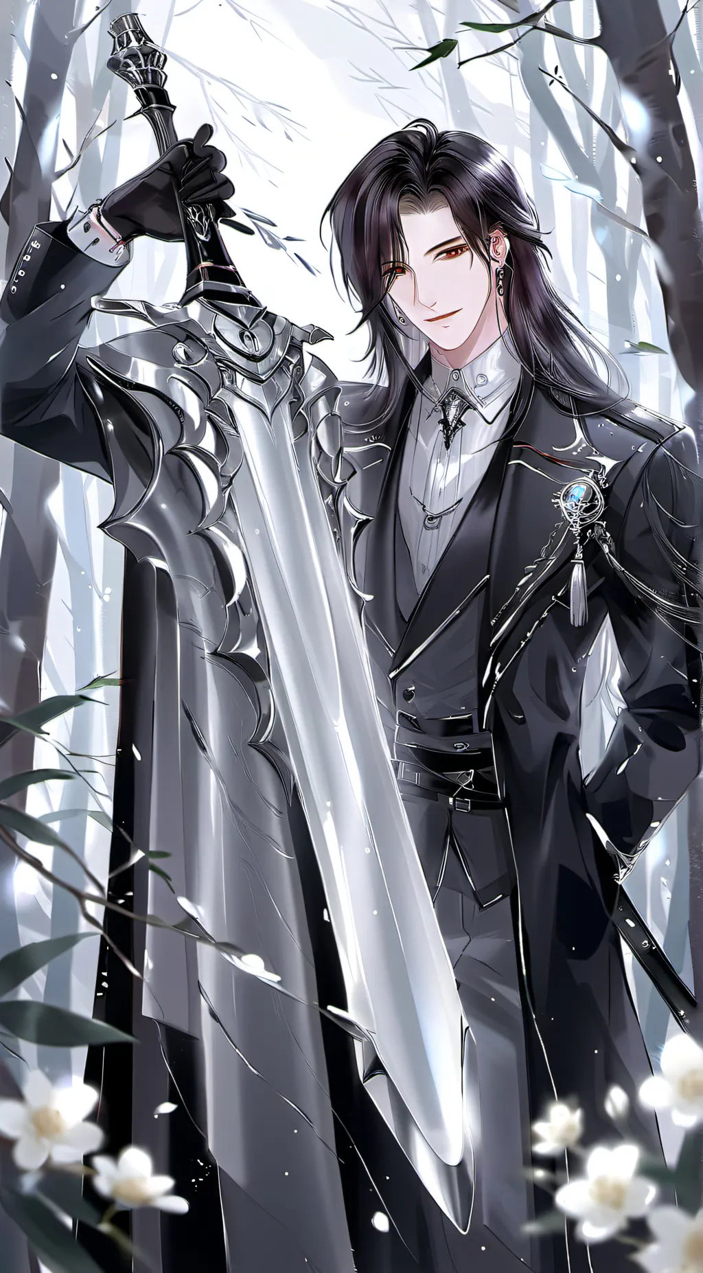 ai character: Valentino dashie  background