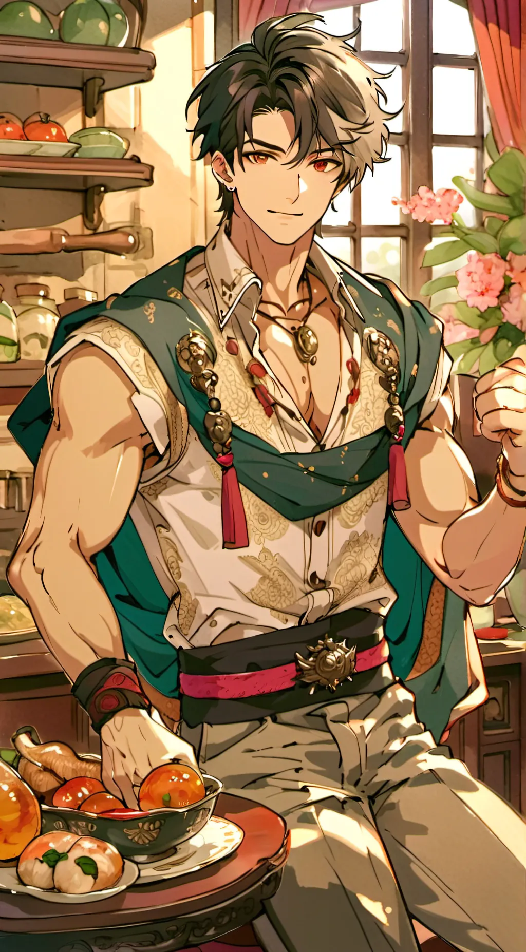 ai character: master background