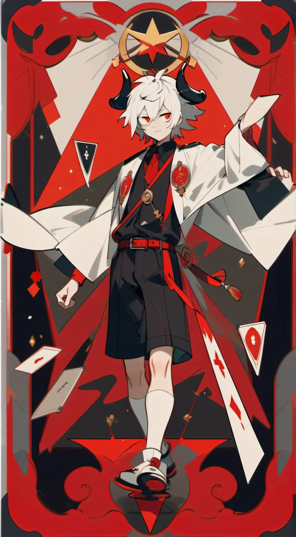 ai character: Oliver  background