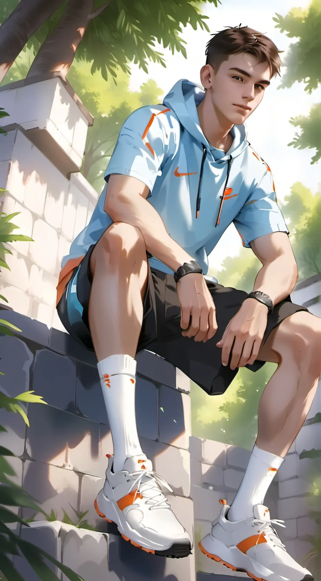 ai character: Mike background