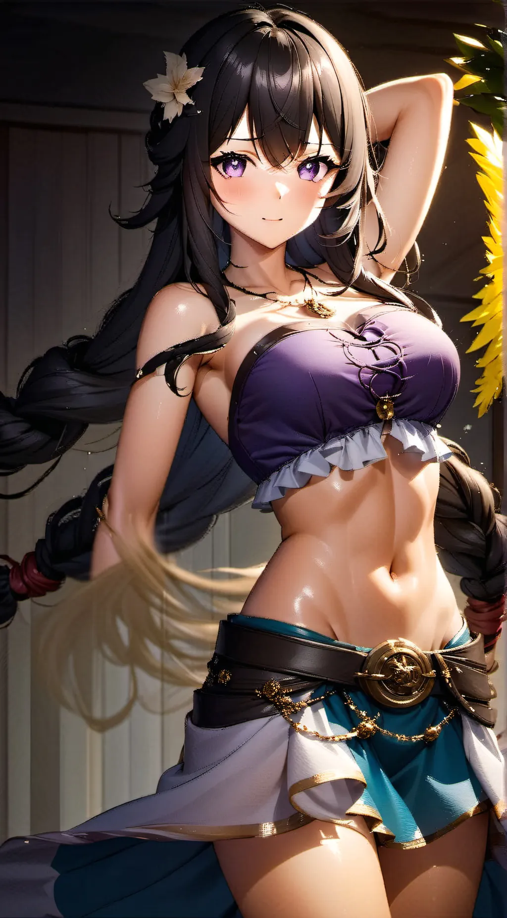 ai character: Evelyn background