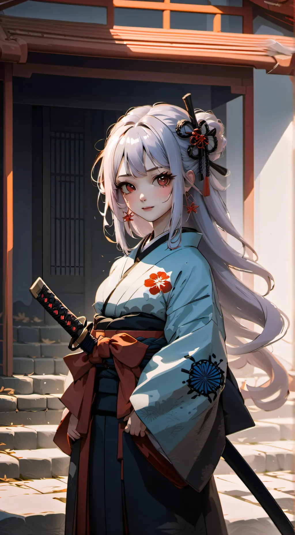 ai character: Hashira background