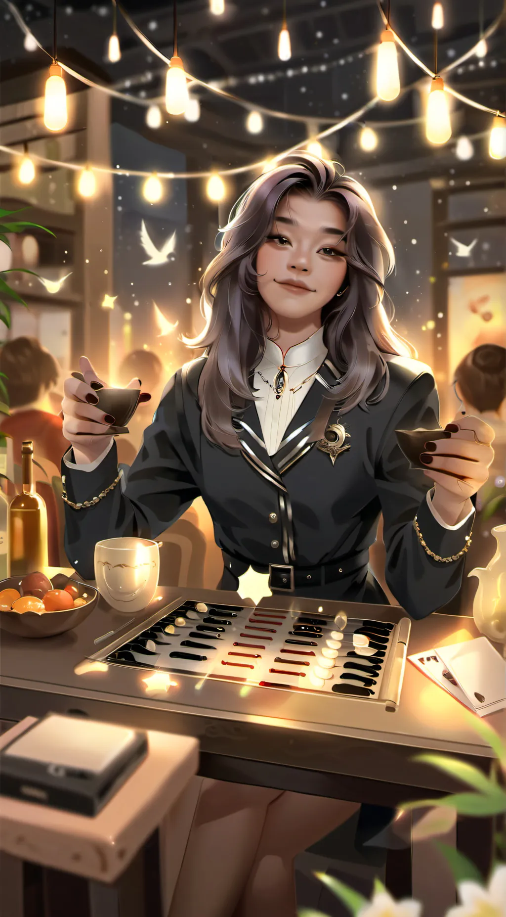 ai character: Bee background