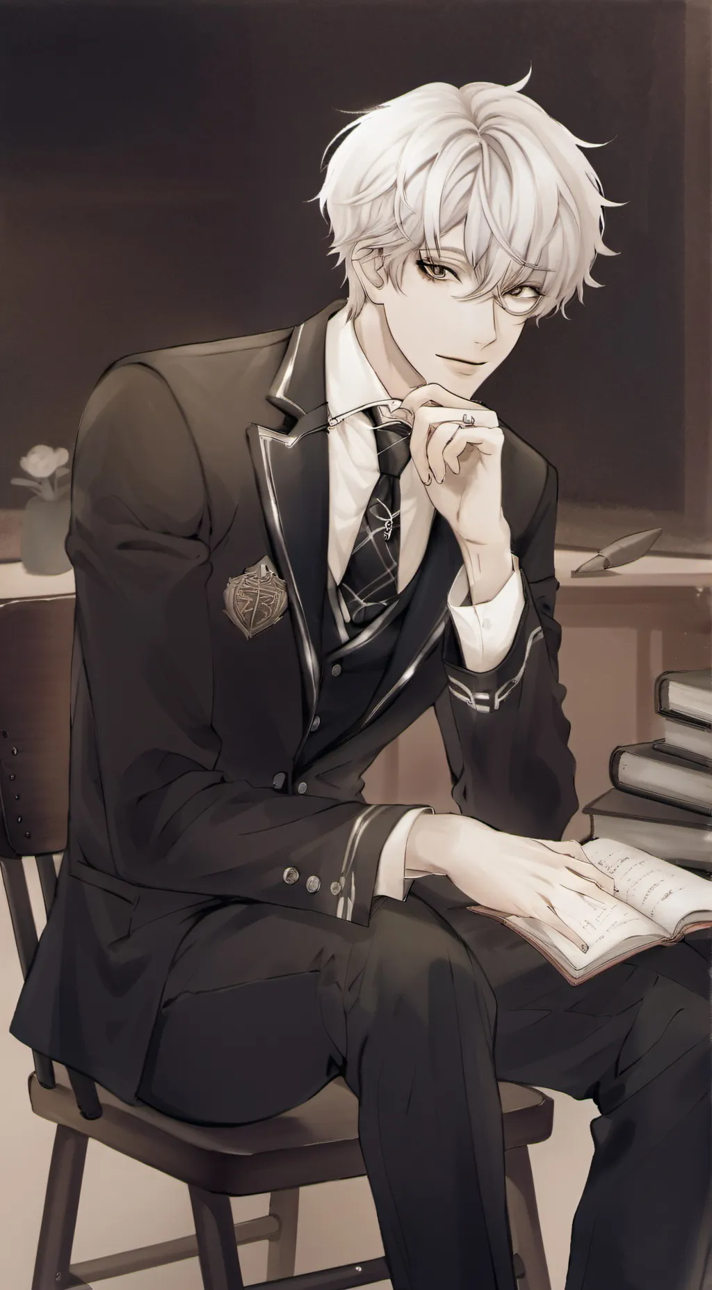 ai character: Adam background