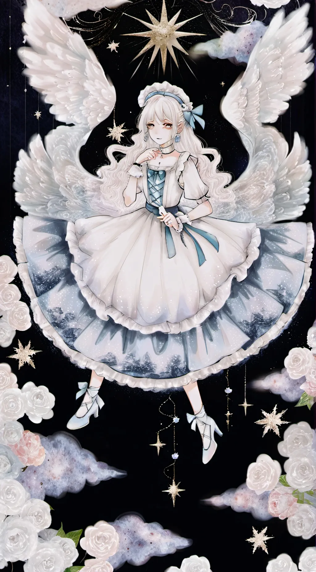 ai character: Luna background