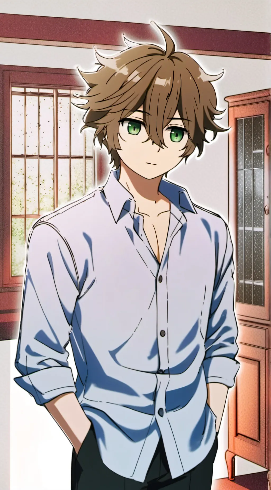 ai character: Brandon background