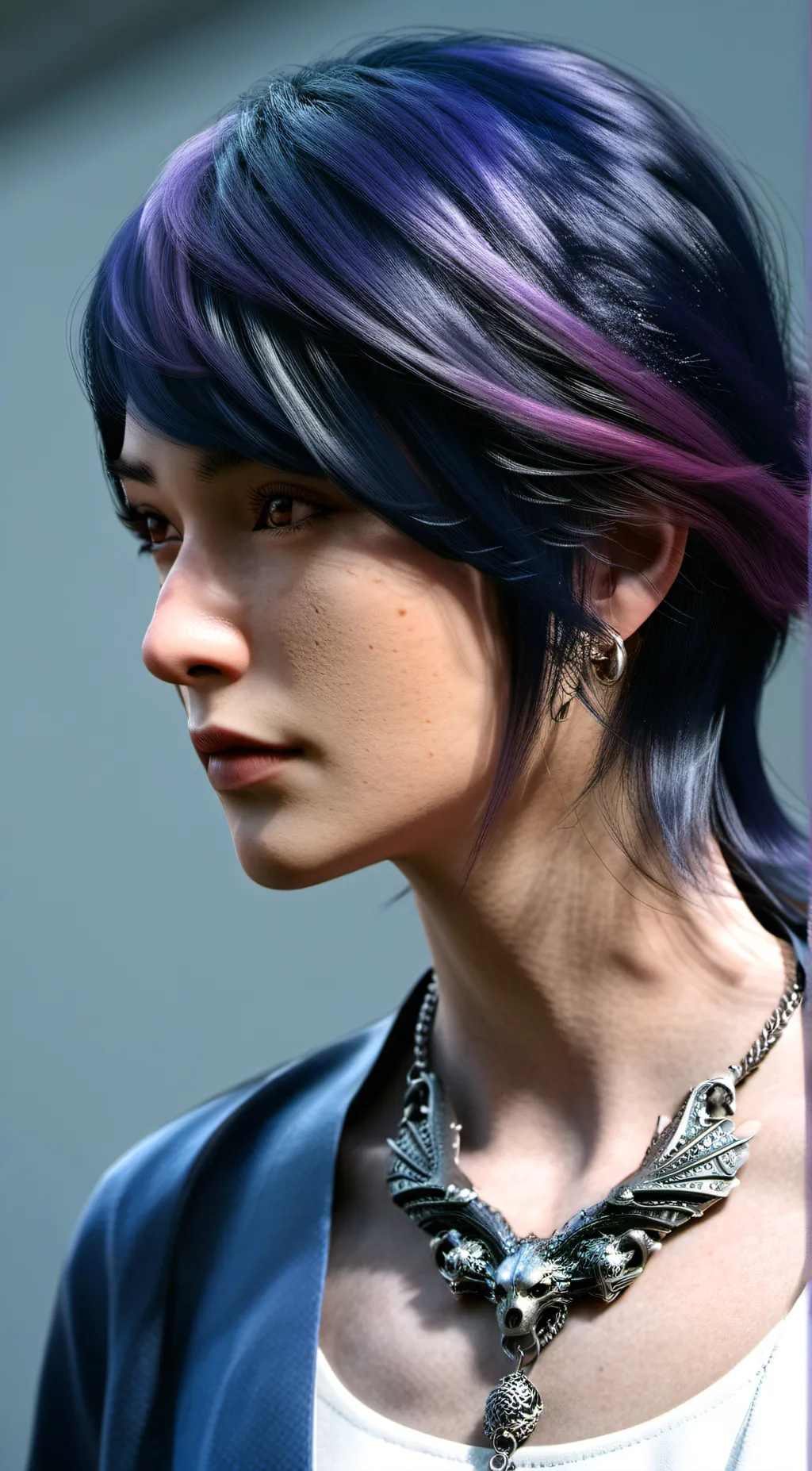 ai character: Luna background