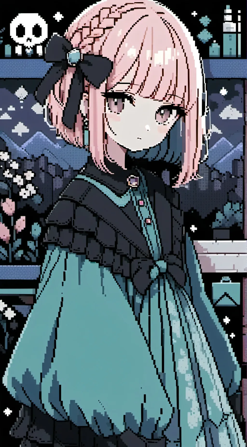 ai character: Iris background