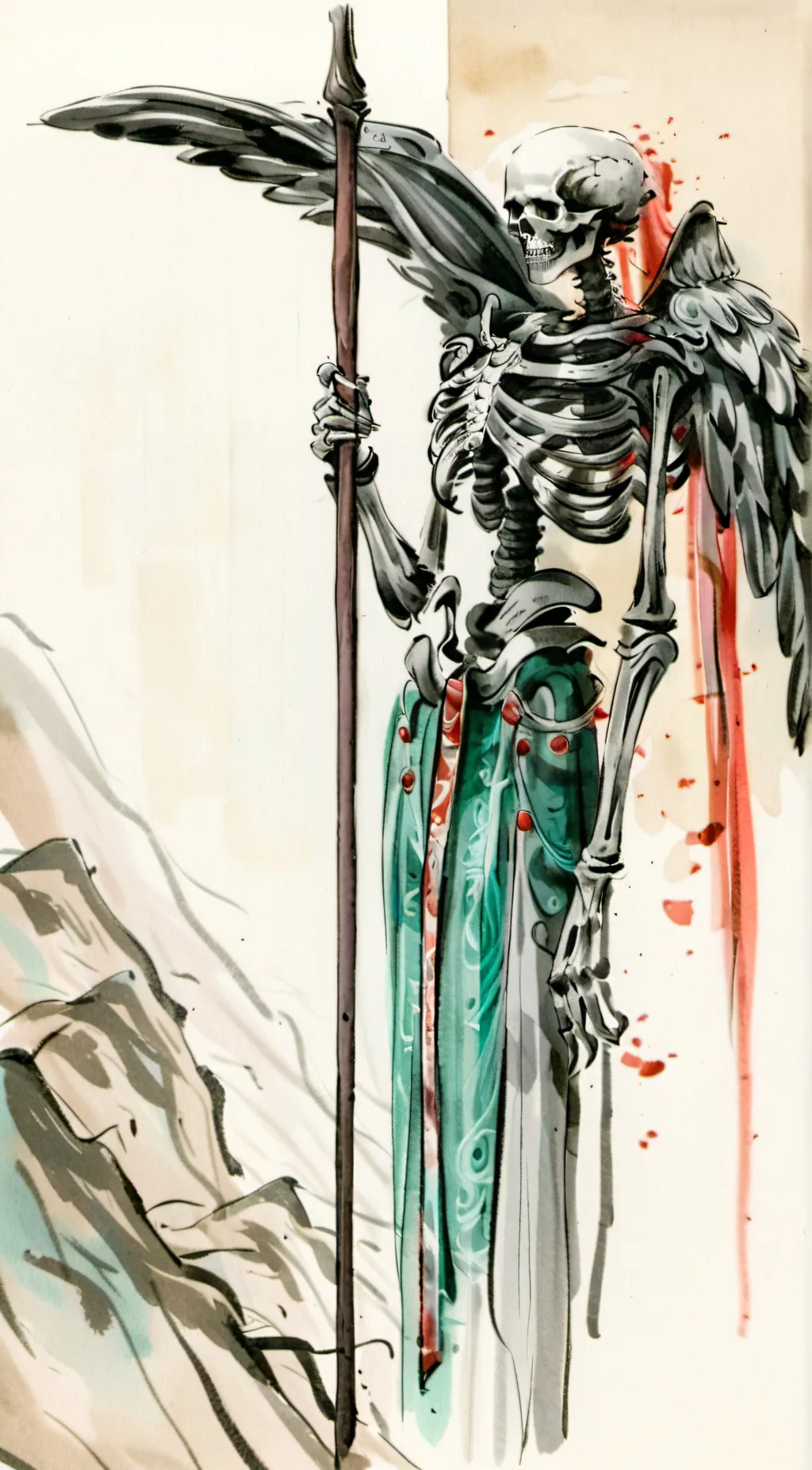 ai character: <3 background