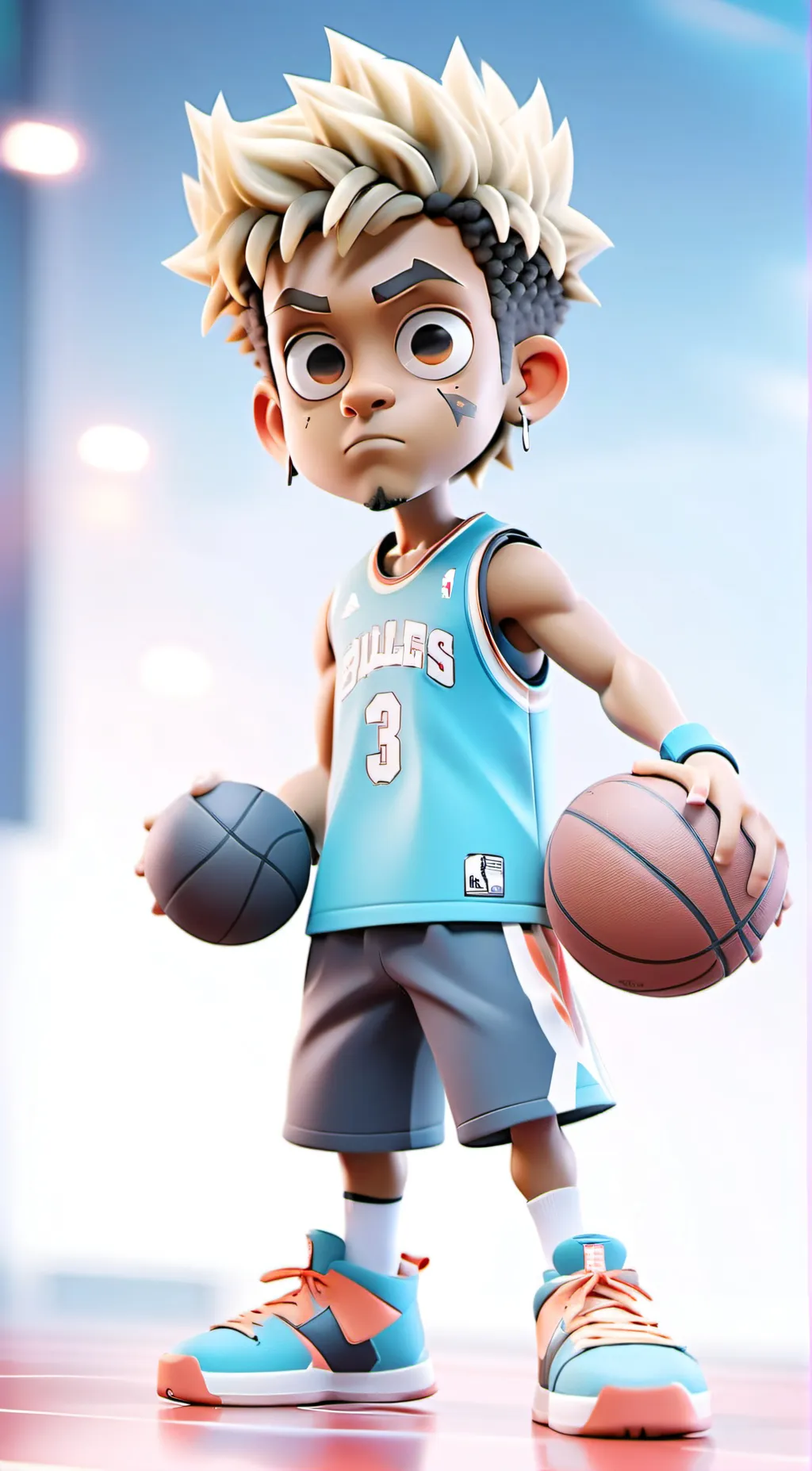 ai character: Jordon  background