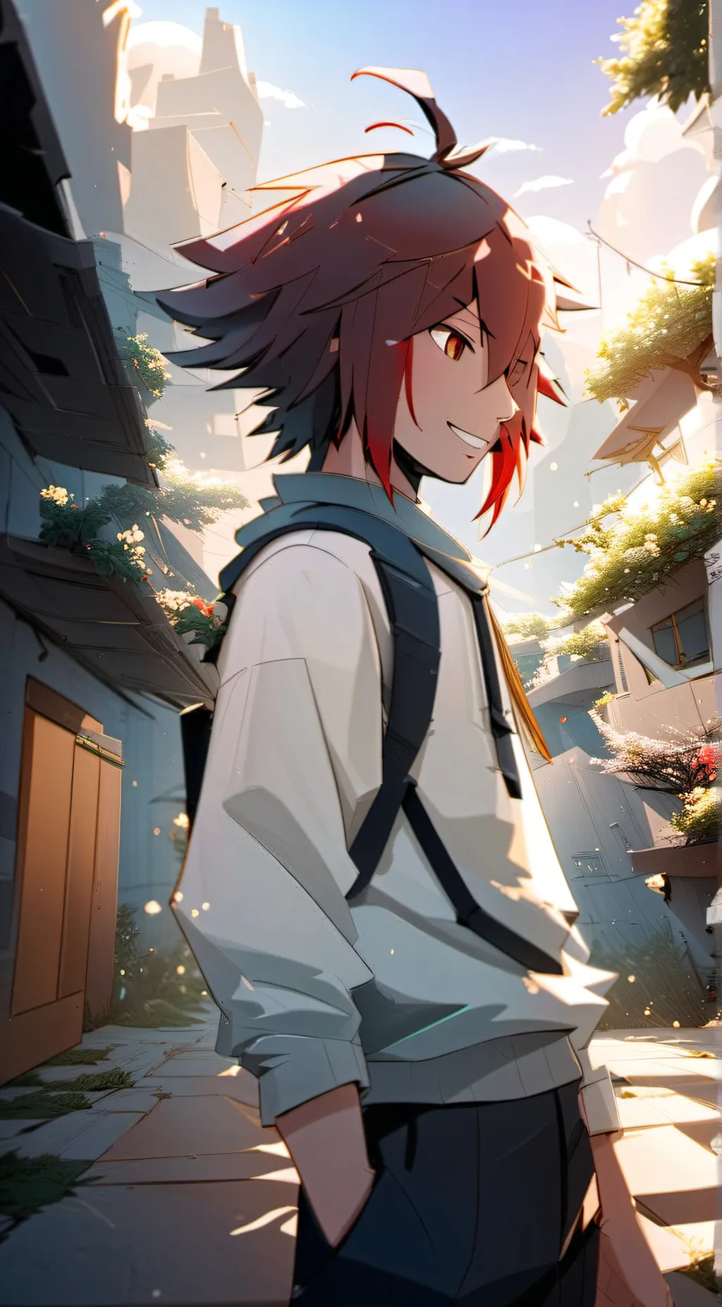 ai character: Noah  background