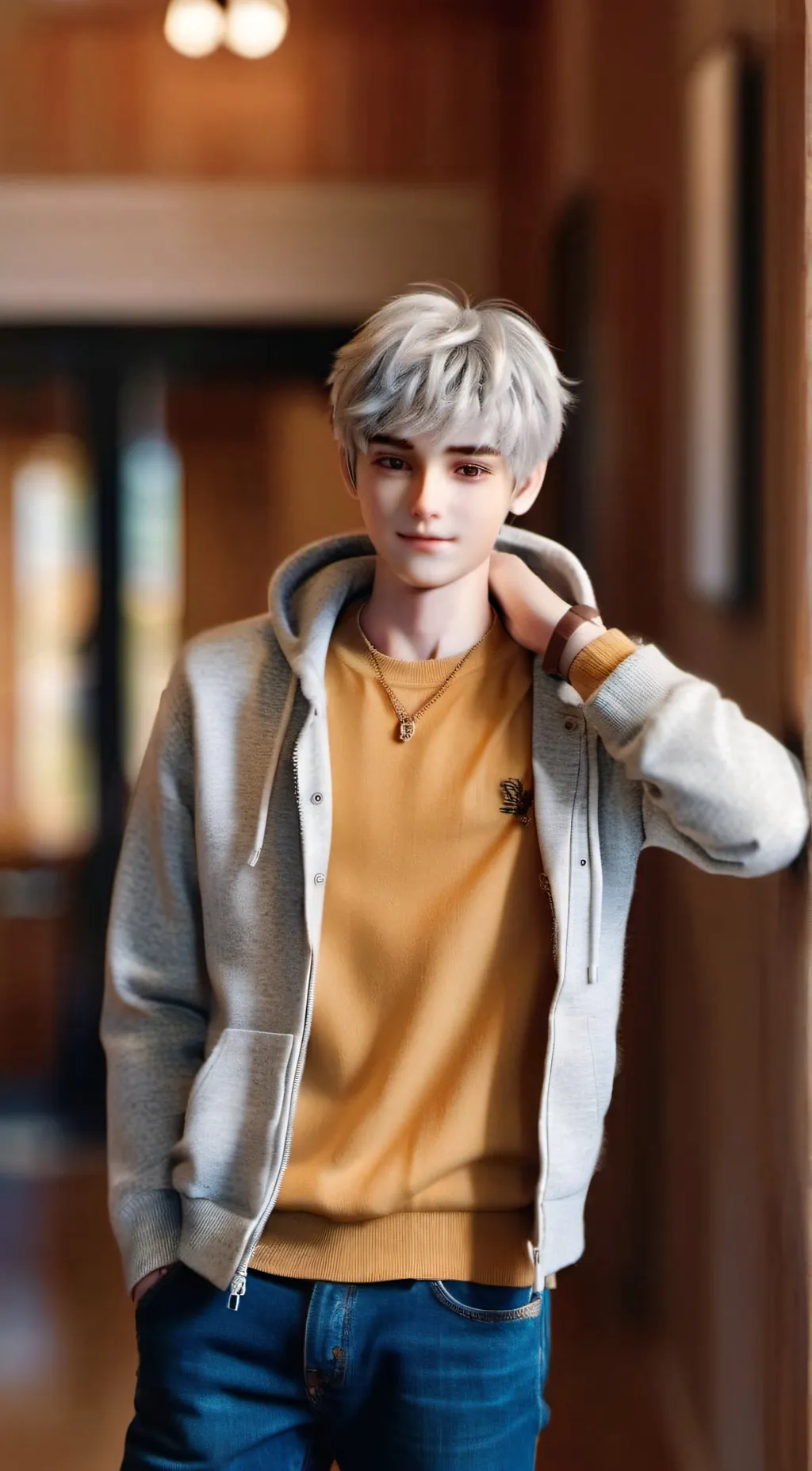 ai character: Kai background