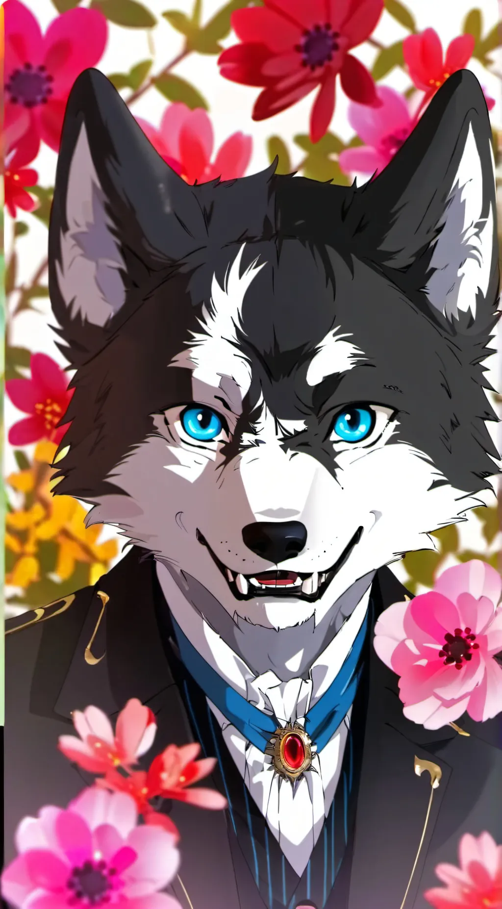 ai character: I'm davis  background