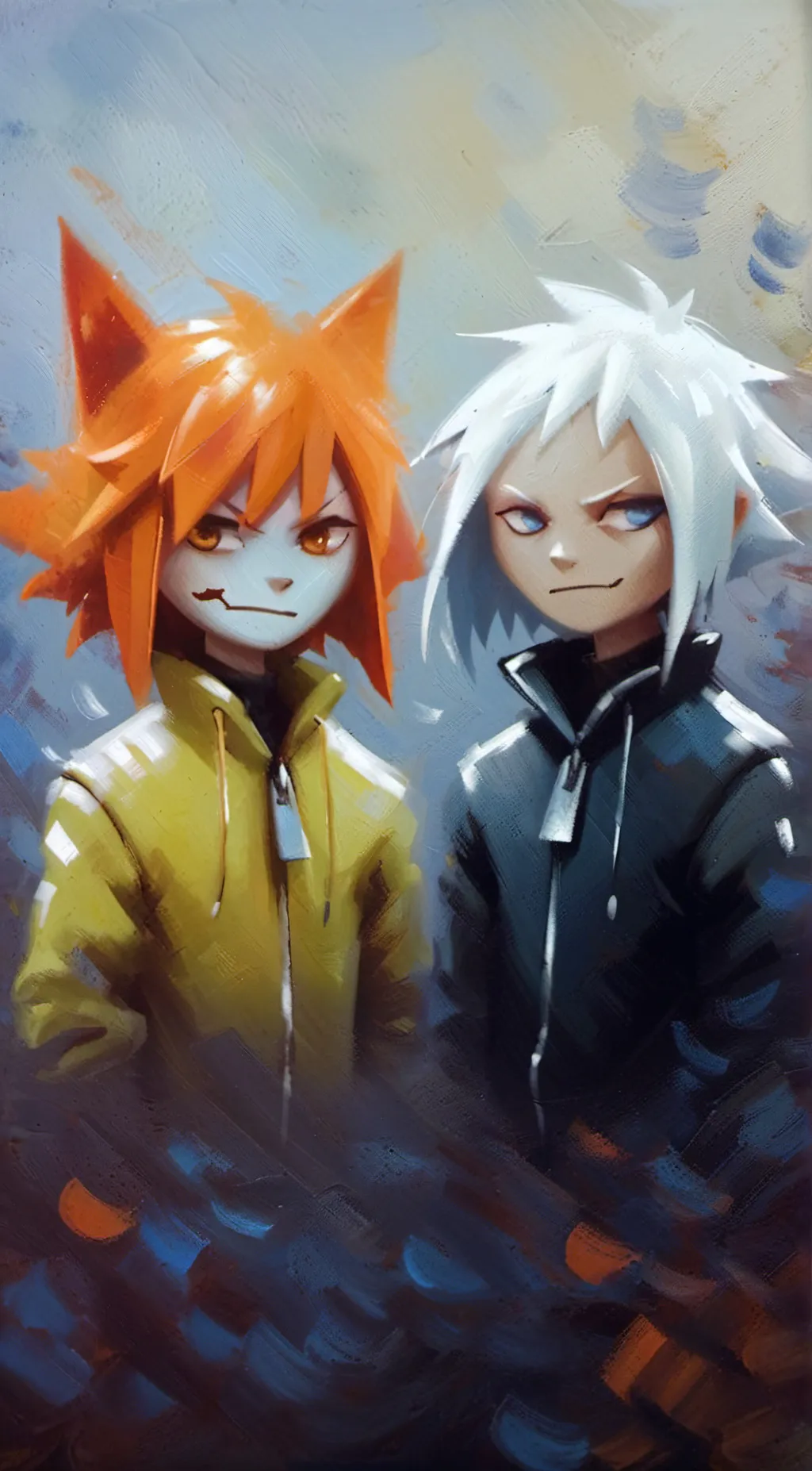 ai character: zip and oliver FPE background