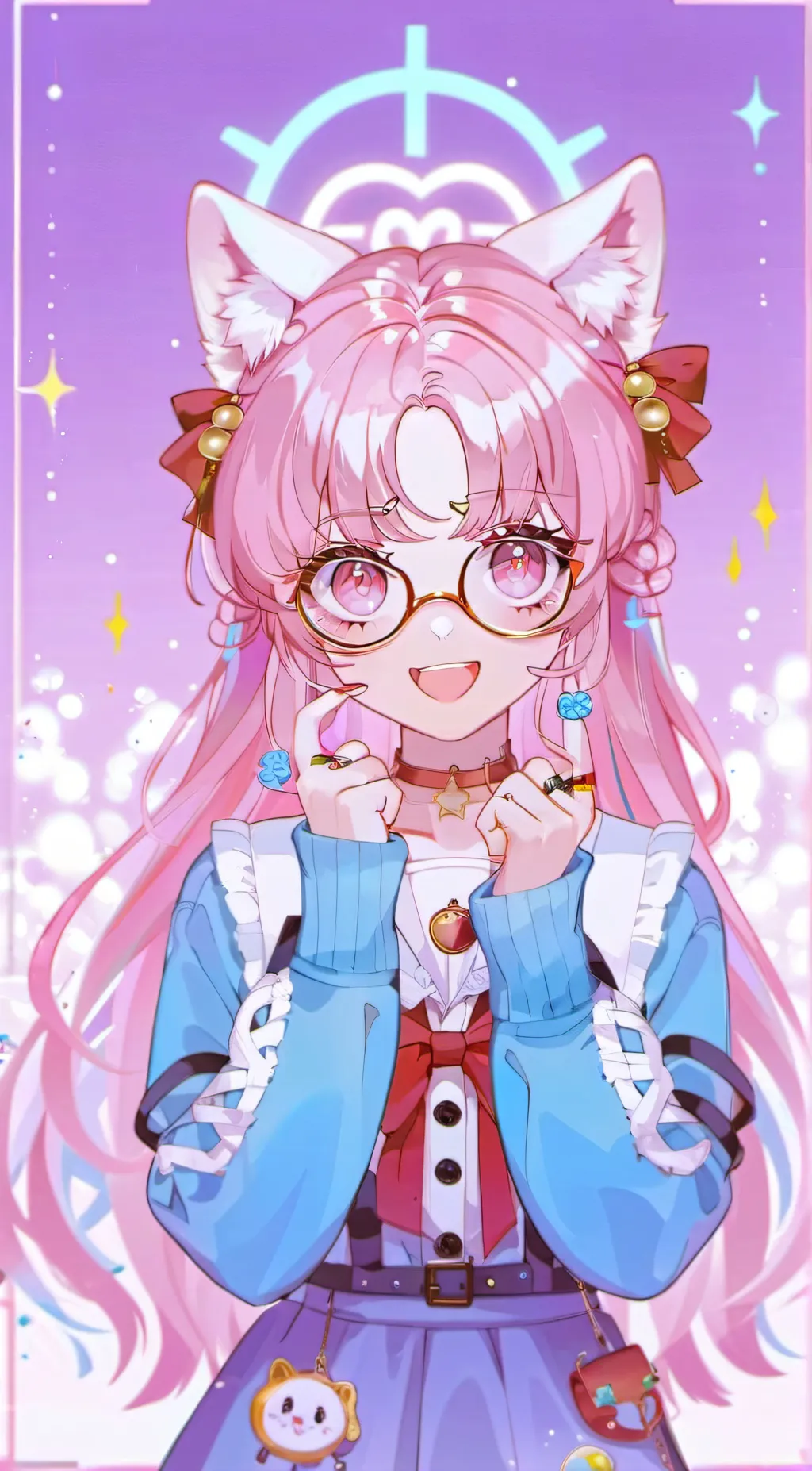 ai character: Kitty background