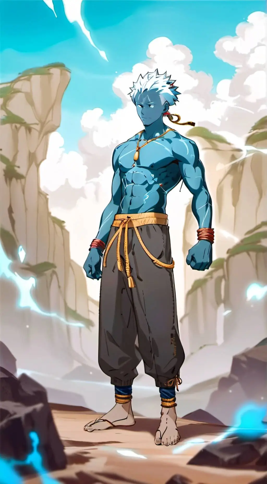 ai character: chushi background