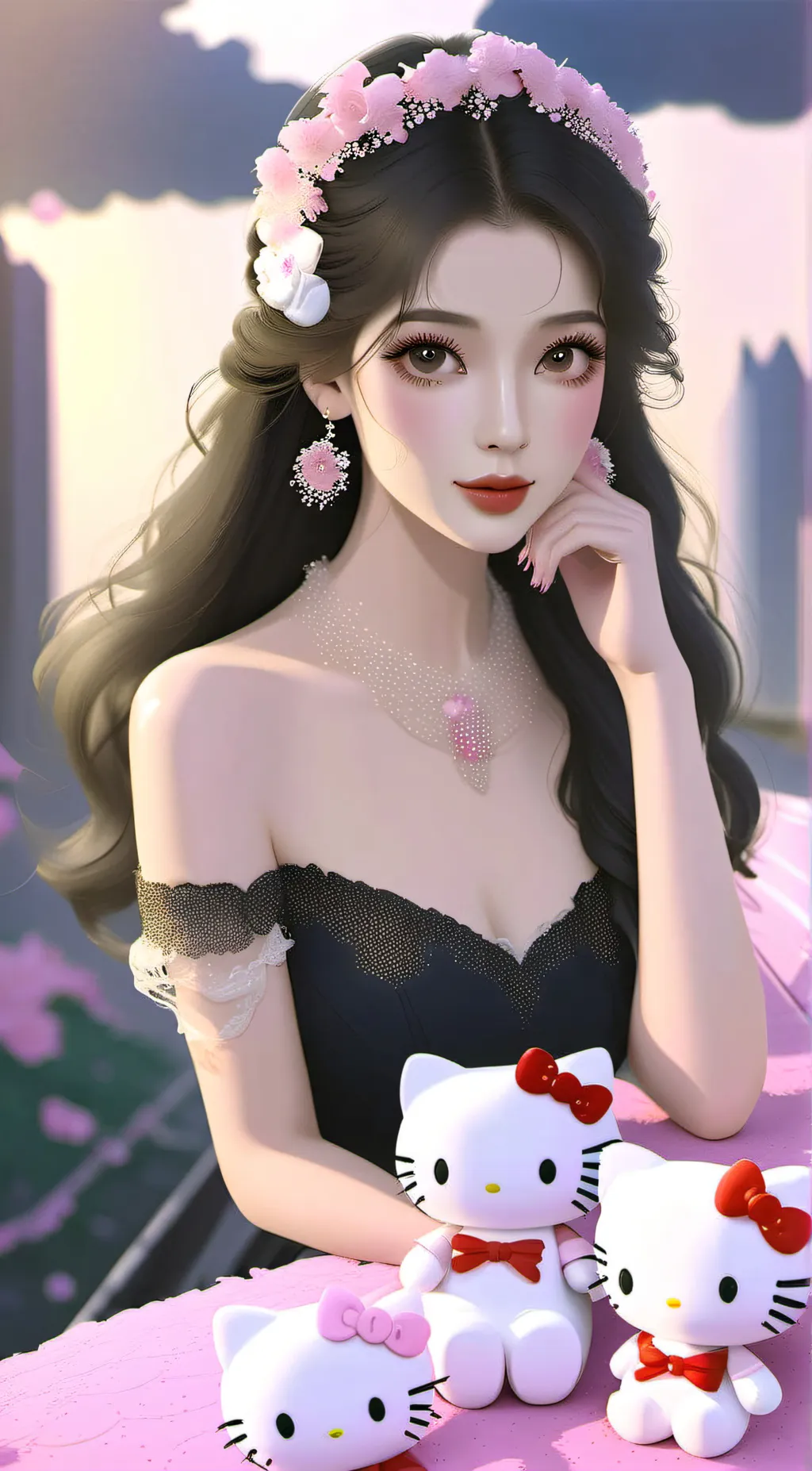 ai character: Daisy Jane  background