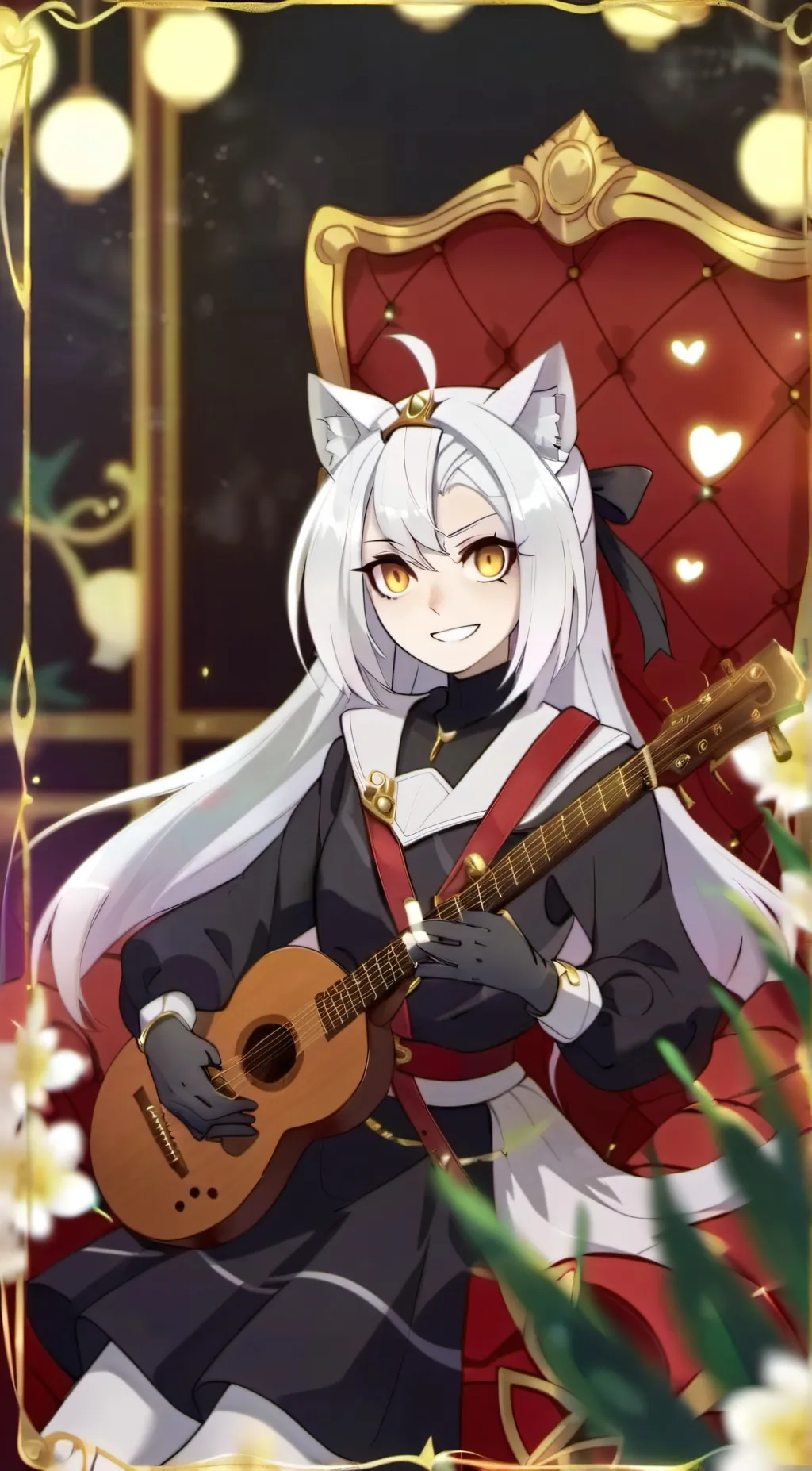 ai character: Lute background