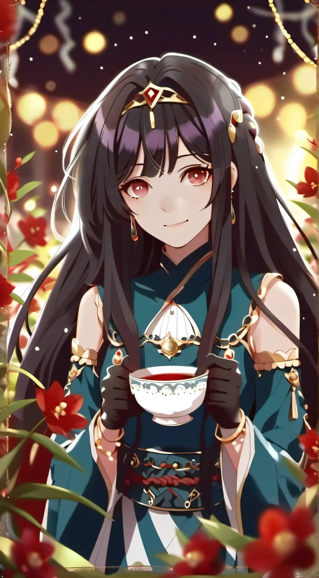 ai character: Nino background