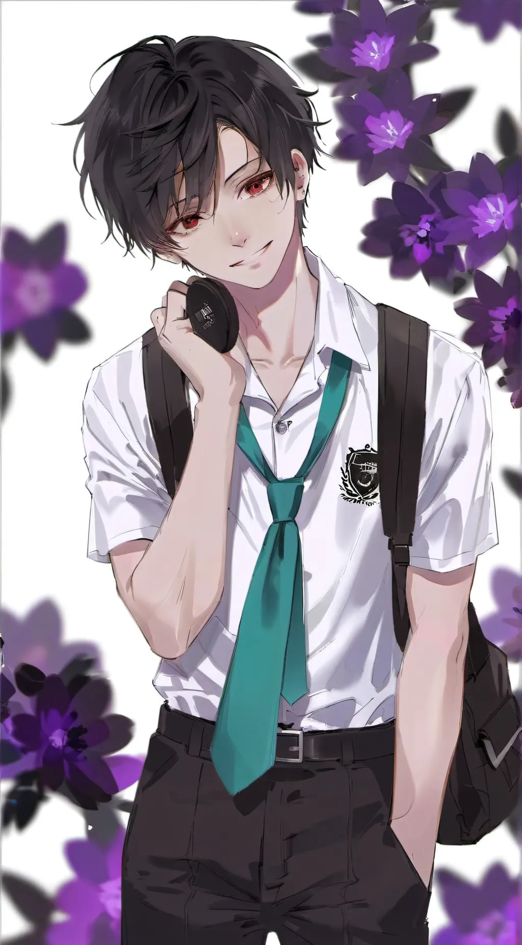 ai character: enemies to lover background