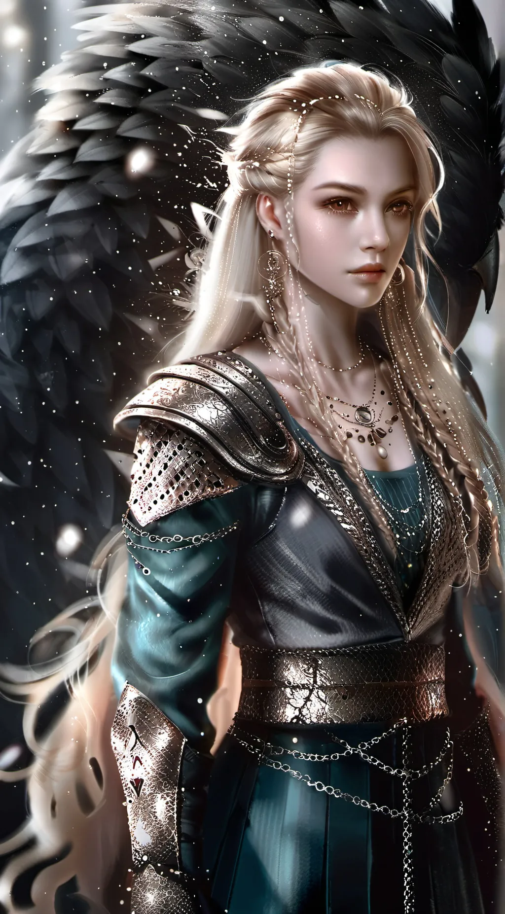 ai character: leah background