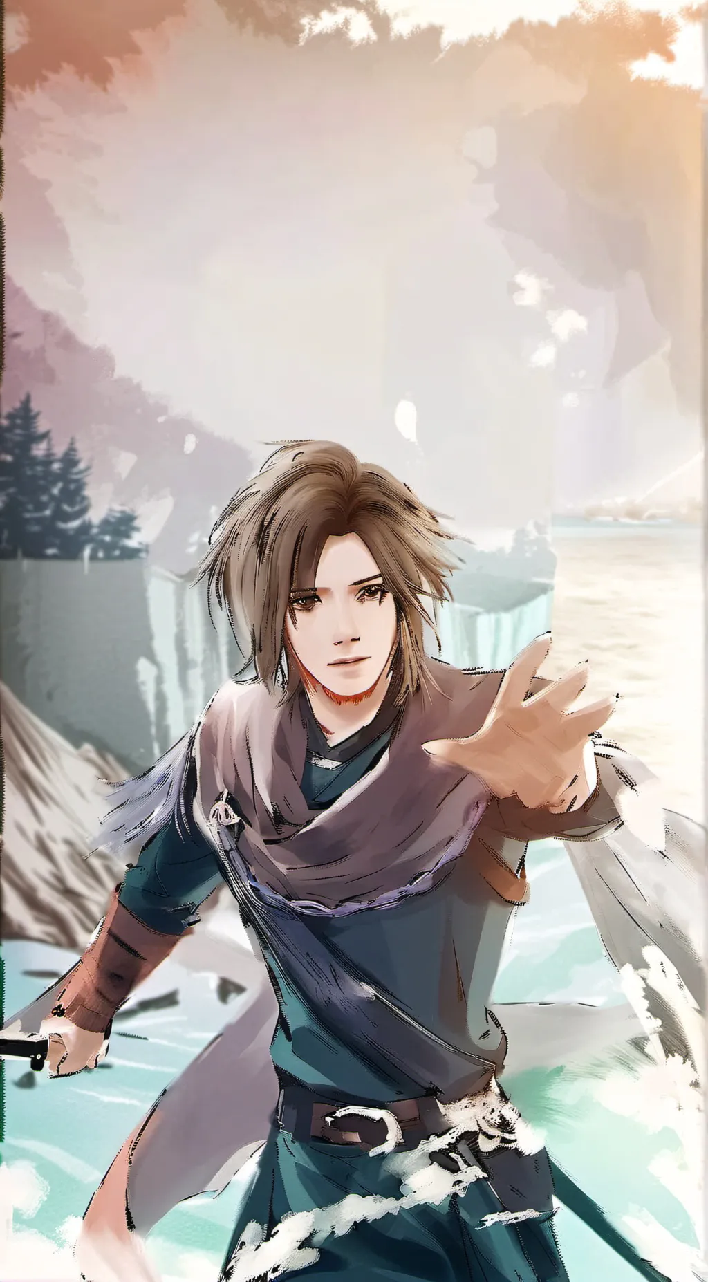 ai character: Wolfoo Lucy WL.W background