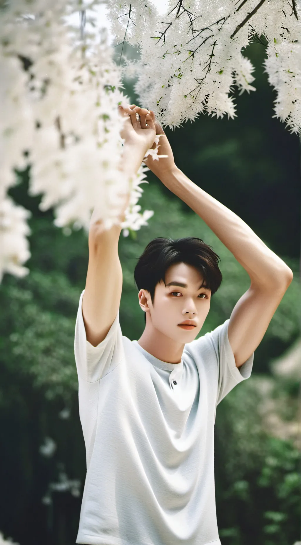 ai character: Bangchan  background