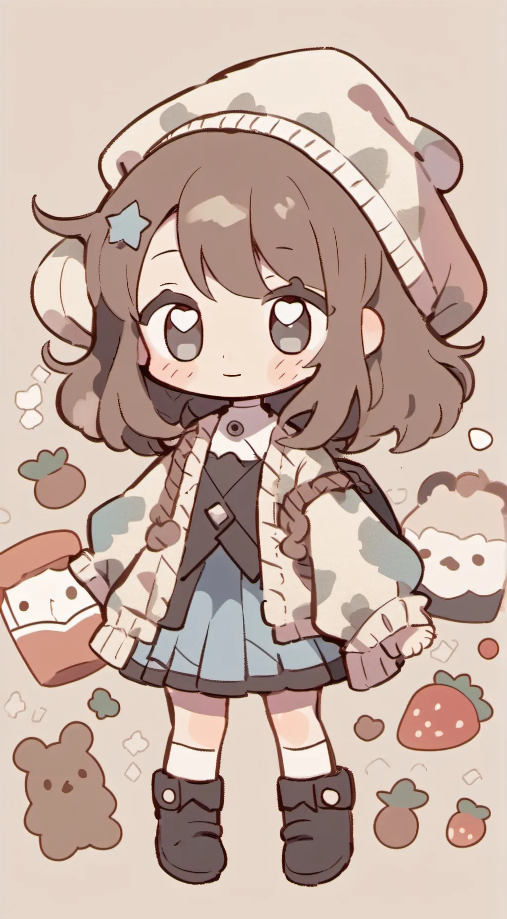 ai character: Mason goes boom background