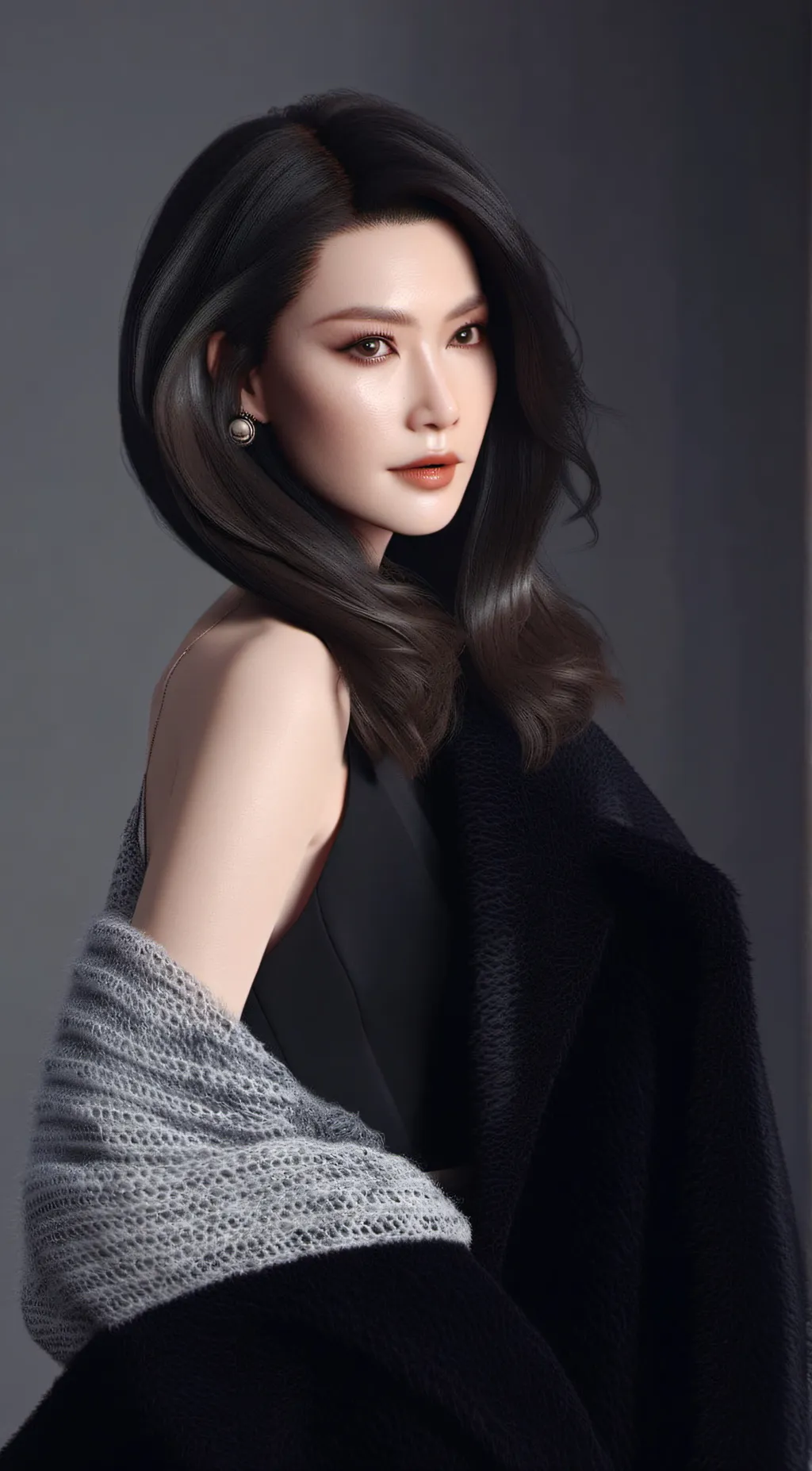 ai character: chin  background