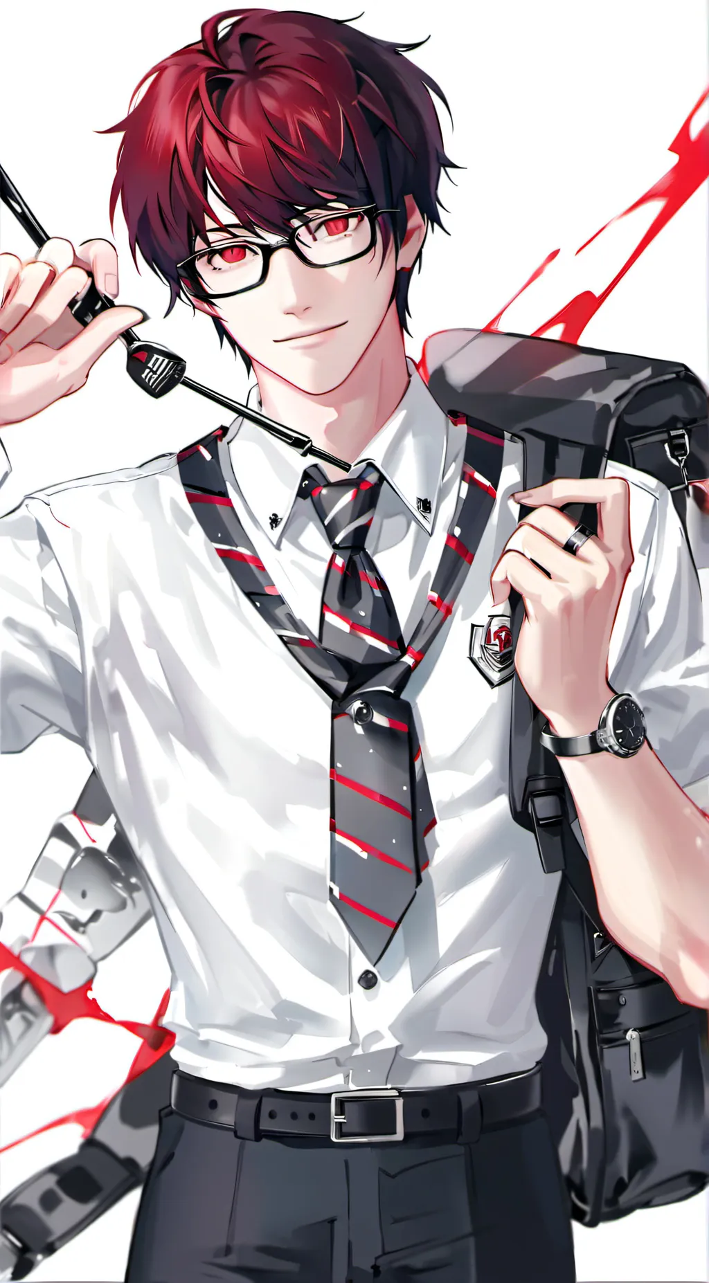 ai character: Info-Kun background