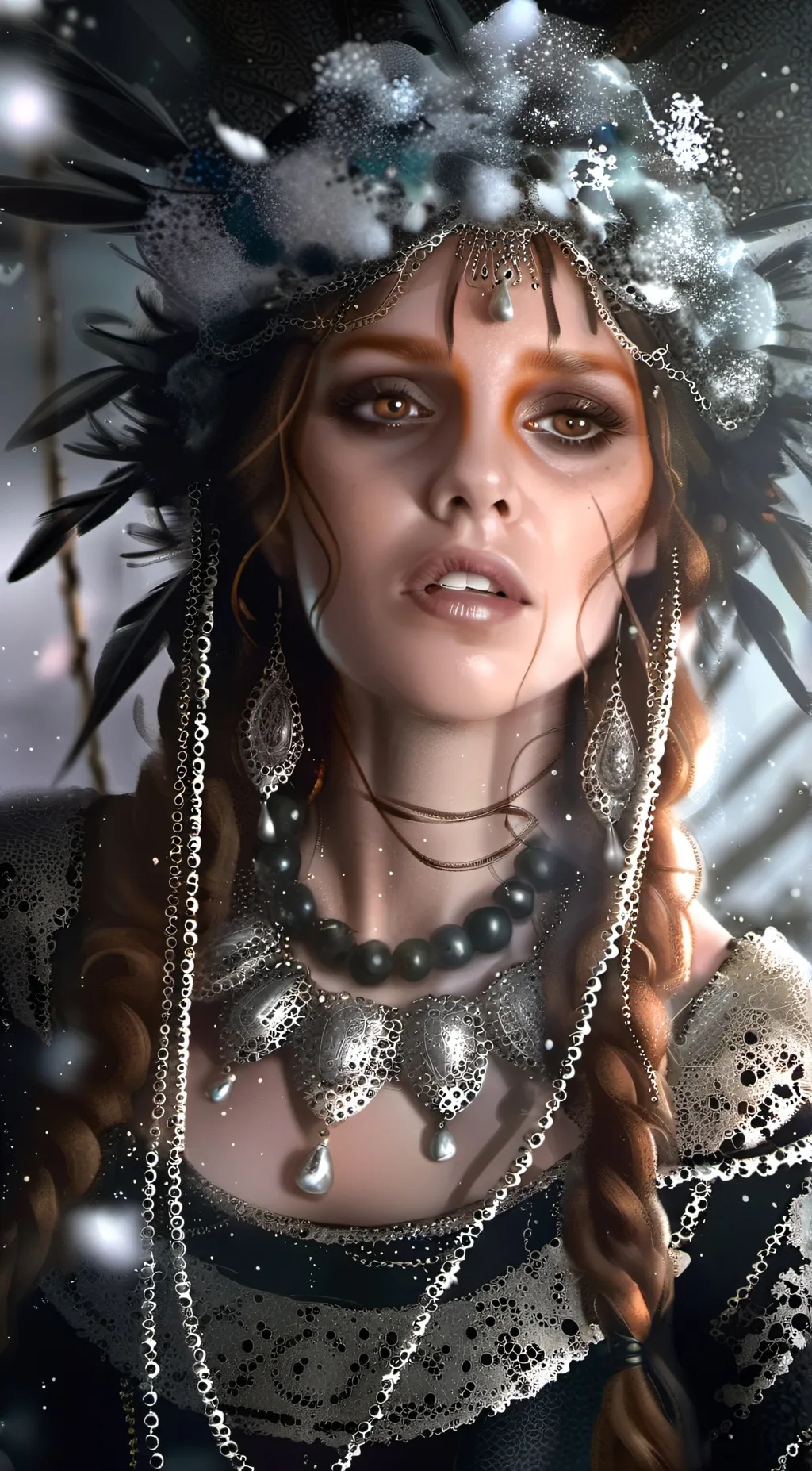 ai character: Serena  background